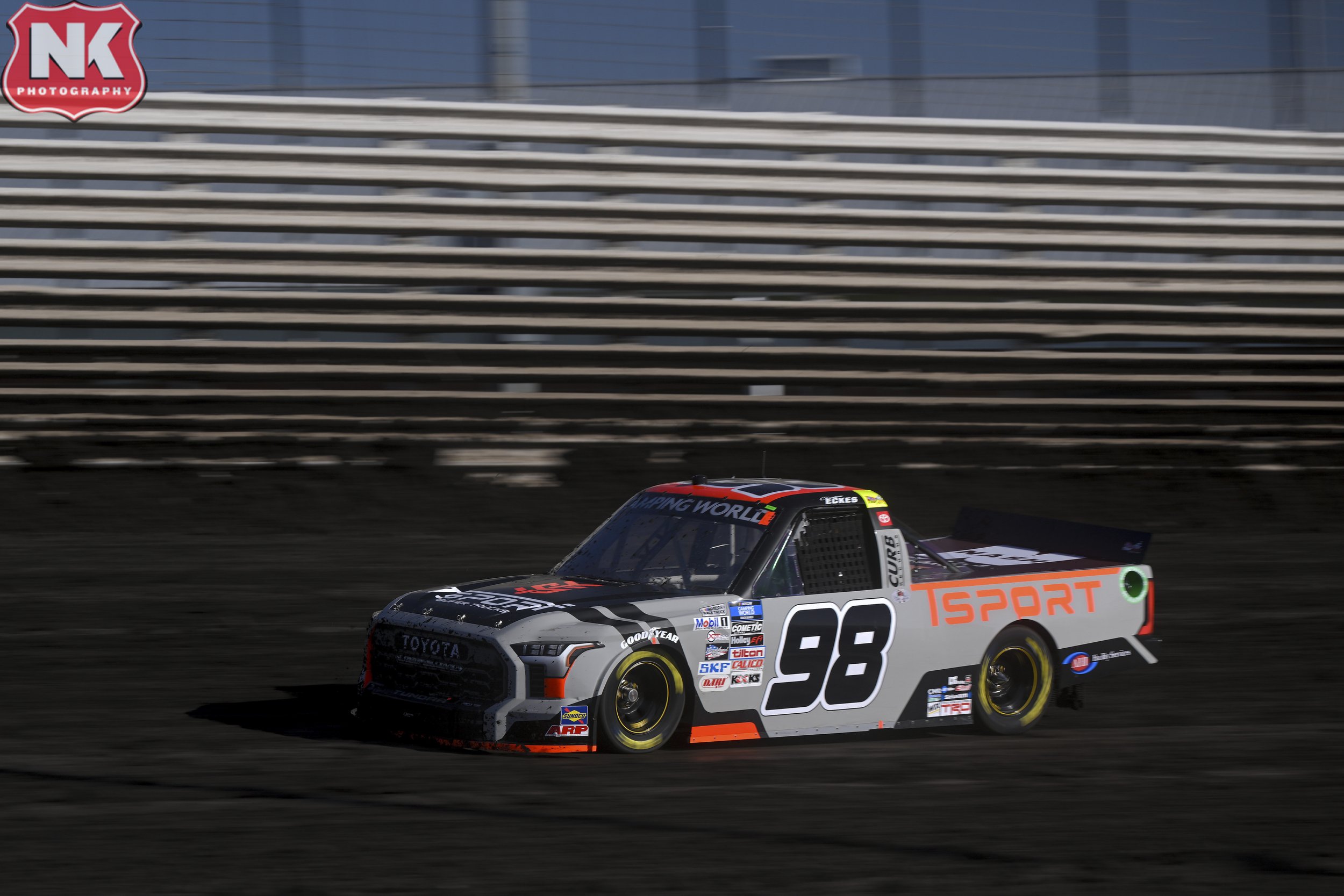 NASCAR Camping World Truck Series - Clean Harbors 150 - Knoxville Raceway Christian Eckes - ThorSport Racing - TSport/Curb Records Toyota Tundra