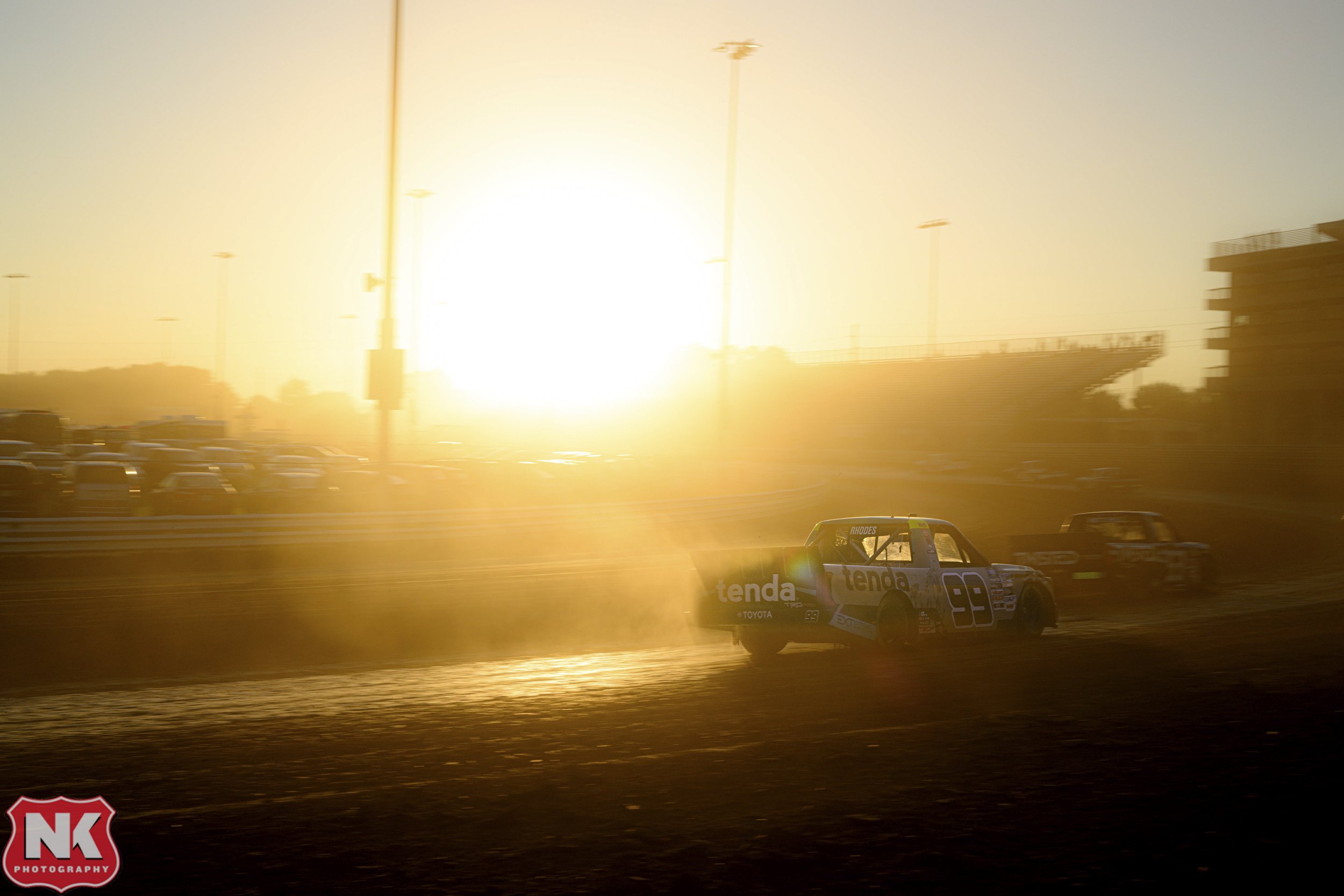 NASCAR Camping World Truck Series - Clean Harbors 150 - Knoxville Raceway Ben Rhodes - ThorSport Racing - Tenda Toyota Tundra