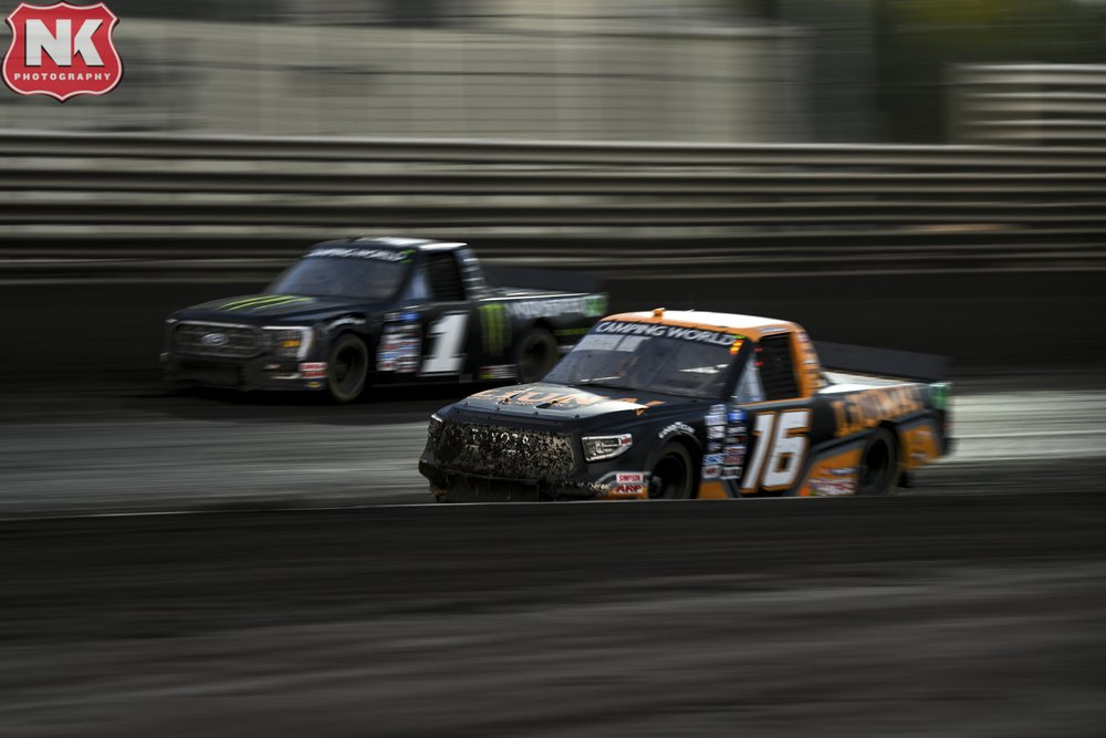 NASCAR Camping World Truck Series - Clean Harbors 150 - Knoxville Raceway Tyler Ankrum - Hattori Racing Enterprises - LiUNA! Toyota Tundra