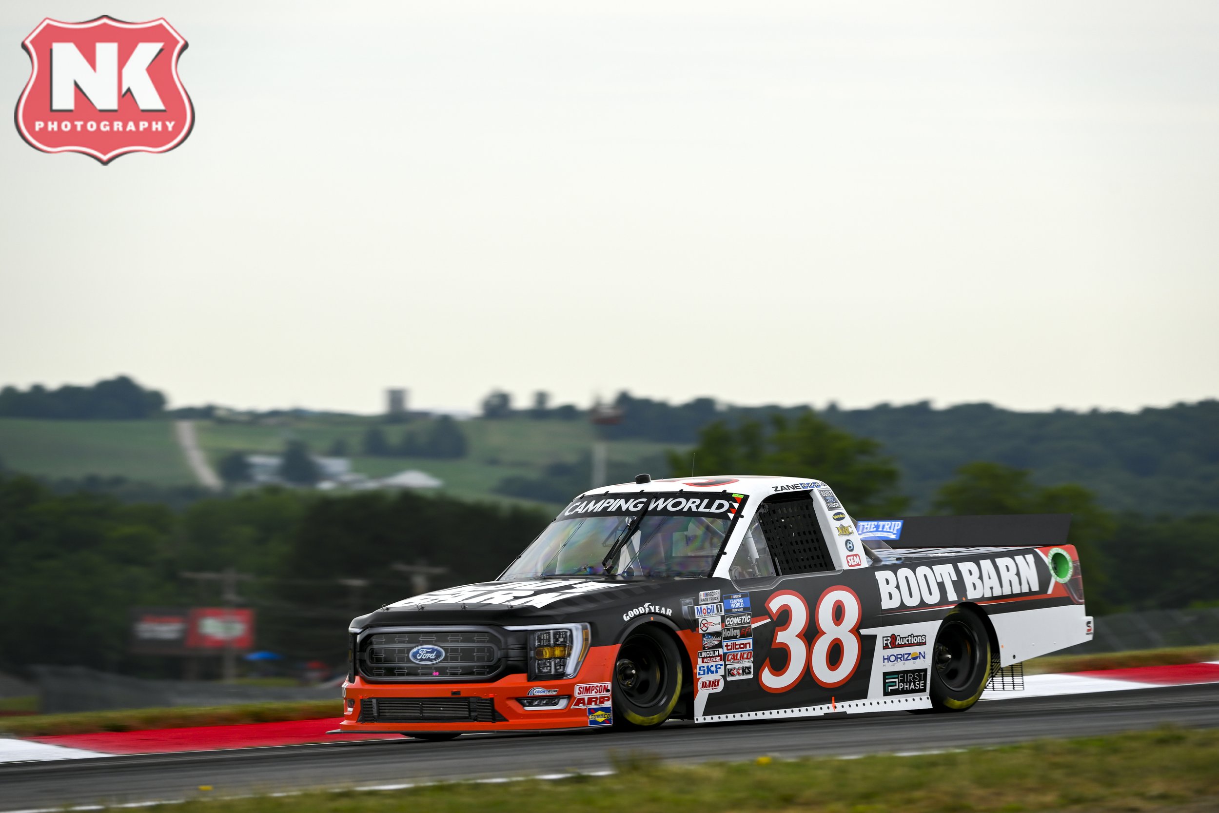  Zane Smith - Front Row Motorsports - Boot Barn Ford F-150 - Mid-Ohio - NASCAR - Camping World Trucks - 2022