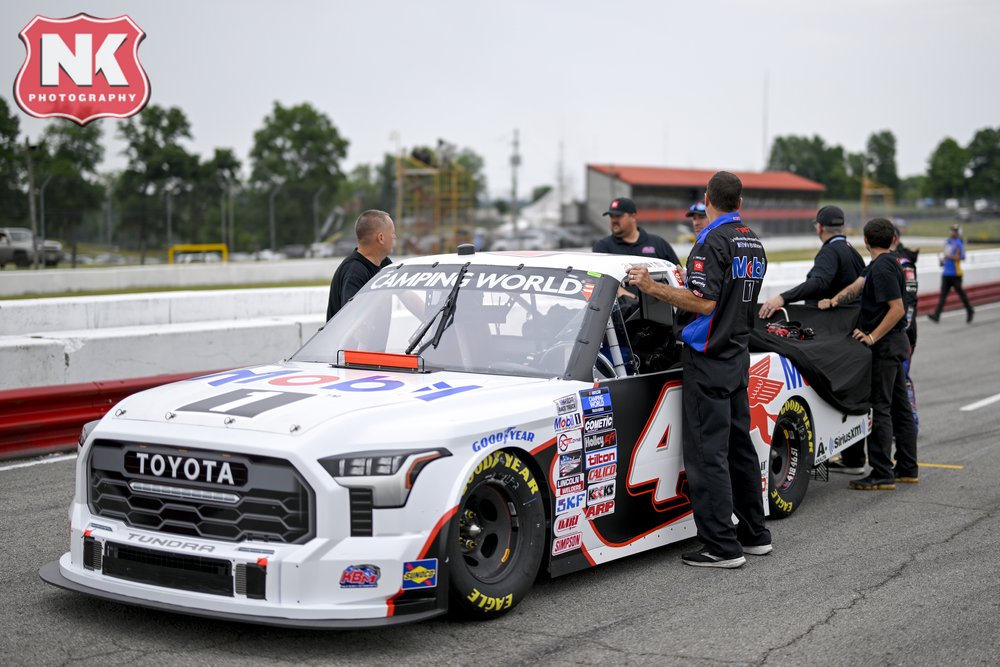  John Hunter Nemechek - Kyle Busch Motorsports - Mobil 1 Toyota Tundra - Mid-Ohio - NASCAR - Camping World Trucks - 2022