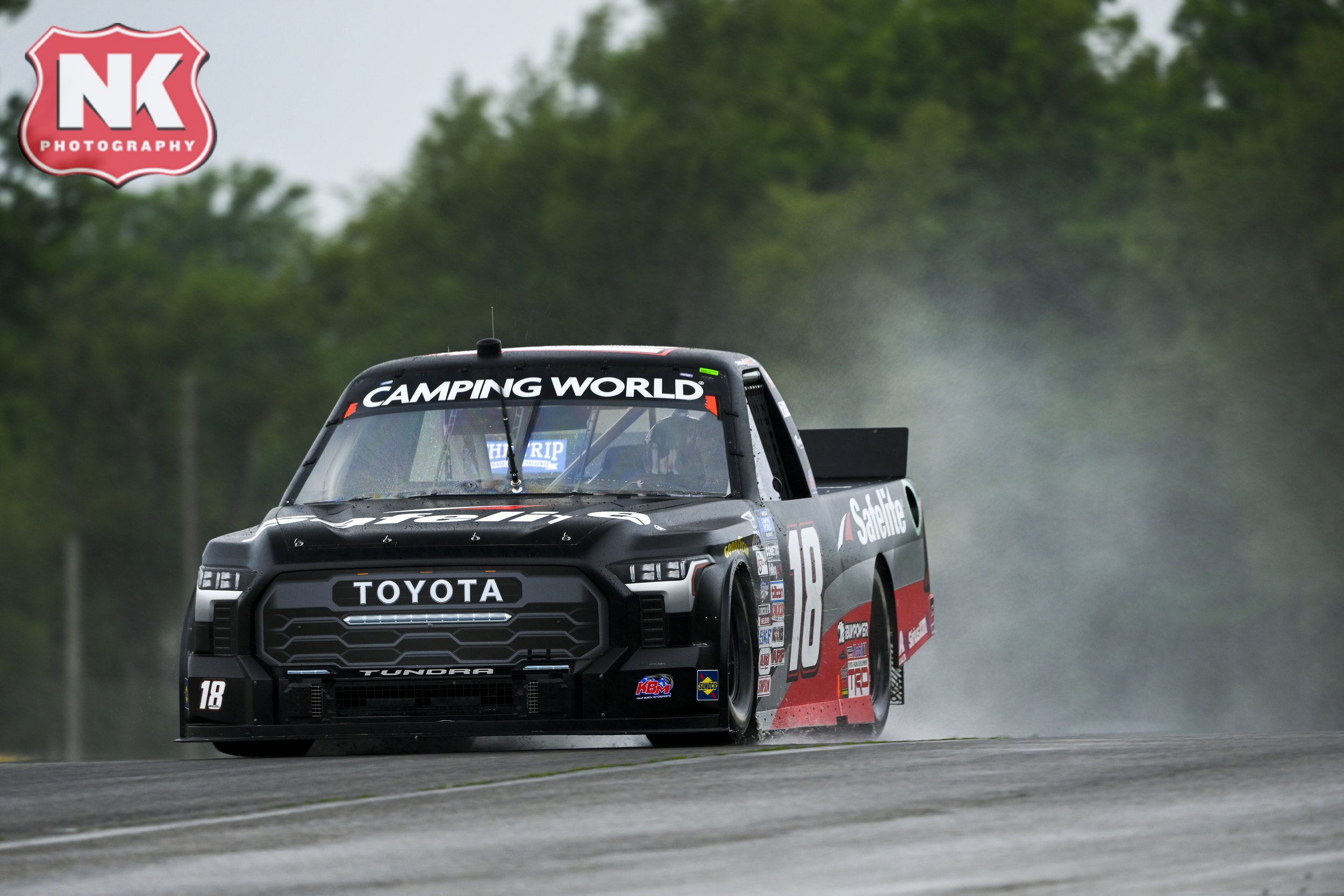  Chandler Smith - Kyle Busch Motorsports - Safelite AutoGlass Toyota Tundra - Mid-Ohio - NASCAR - Camping World Trucks - 2022