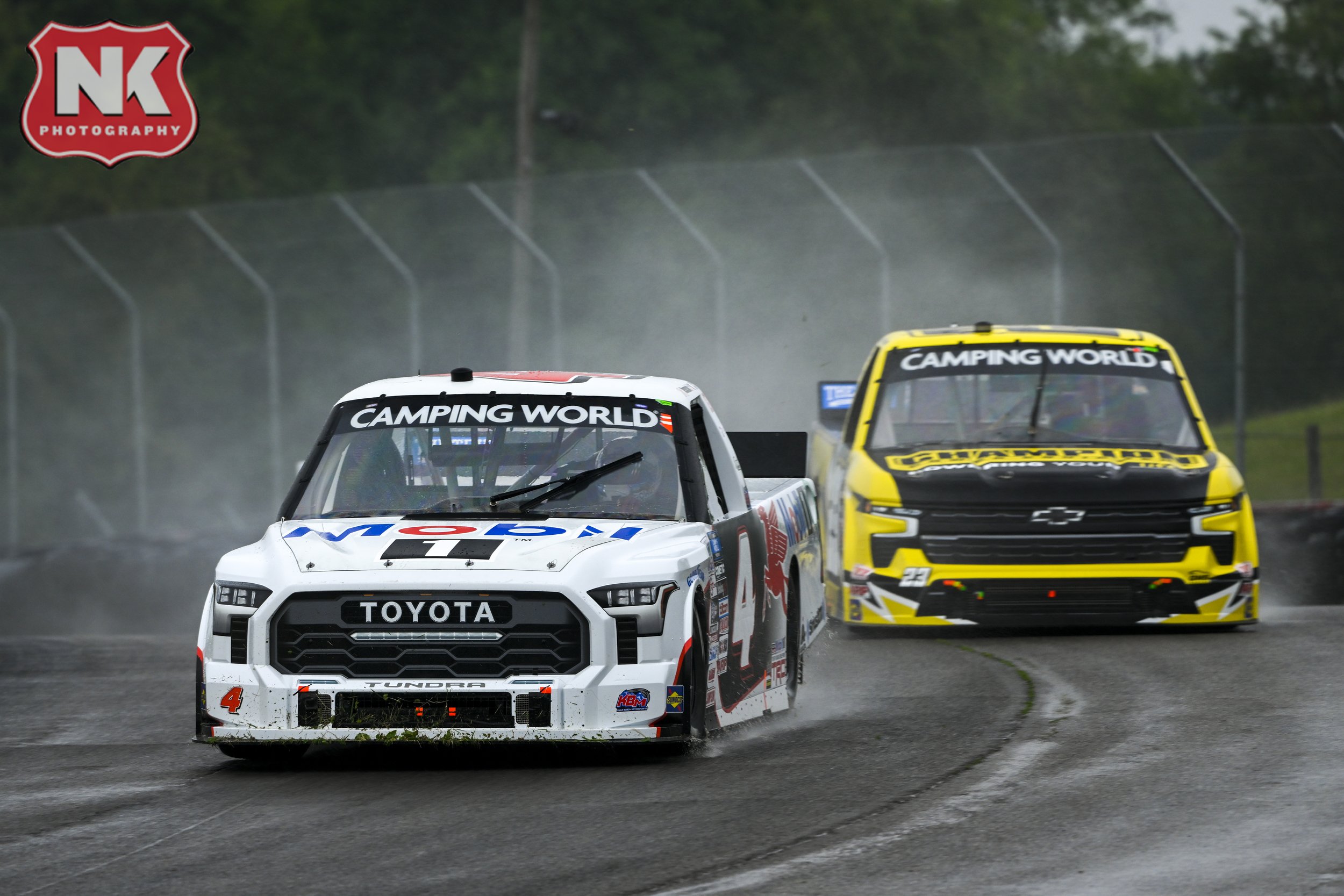  John Hunter Nemechek - Kyle Busch Motorsports - Mobil 1 Toyota Tundra - Mid-Ohio - NASCAR - Camping World Trucks - 2022