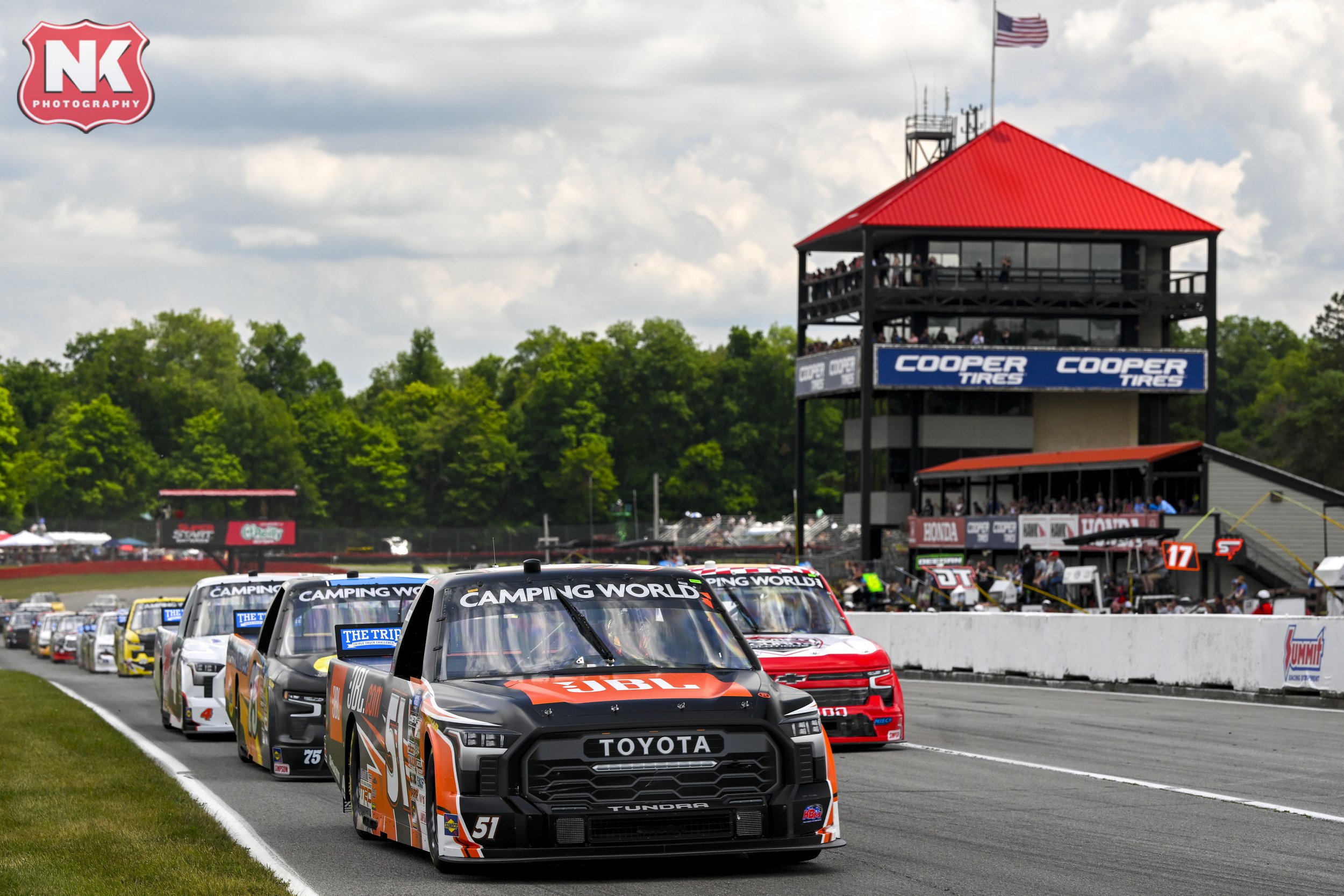  Corey Heim - Kyle Busch Motorsports - JBL Toyota Tundra - Mid-Ohio - NASCAR - Camping World Trucks - 2022