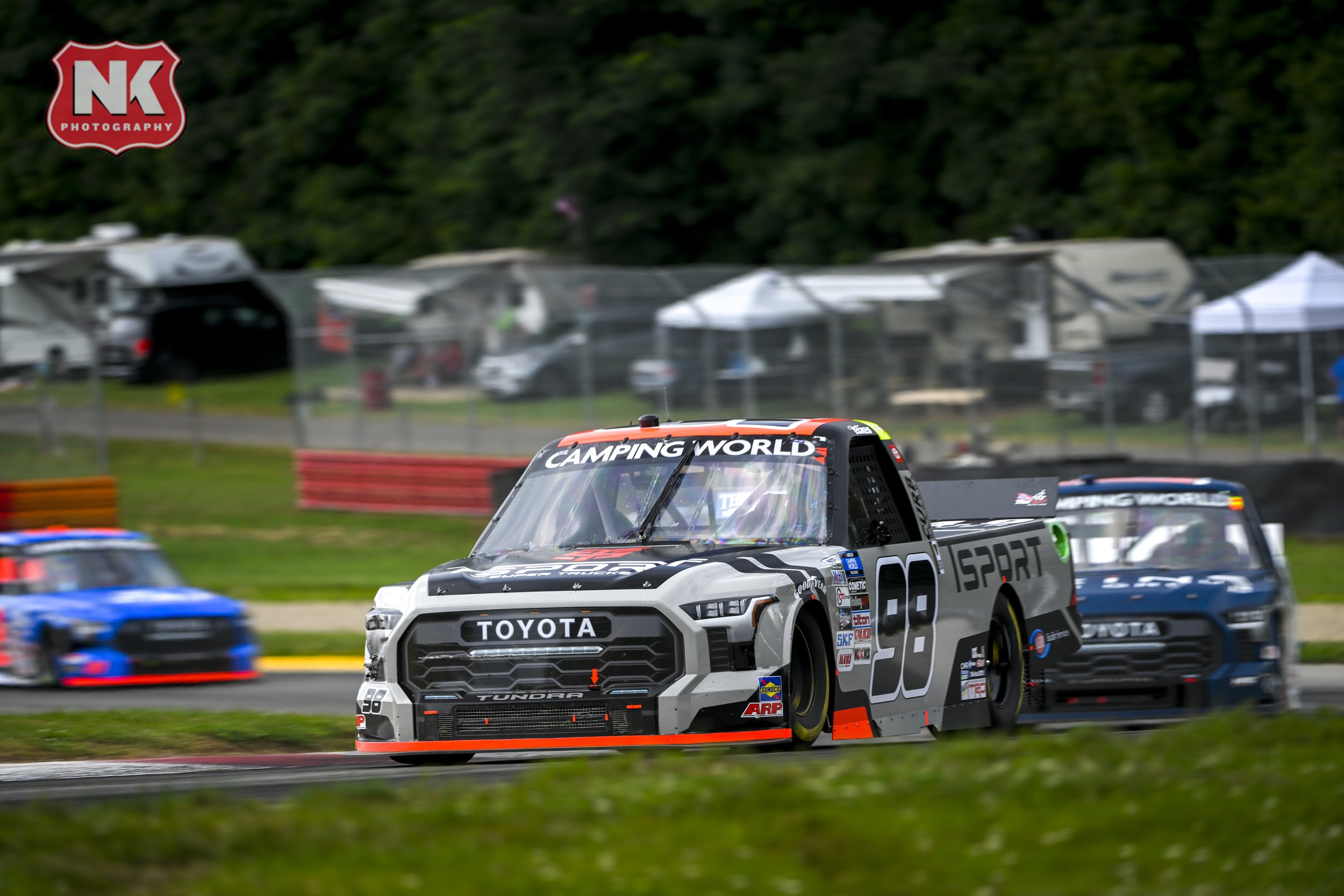 Christian Eckes - ThorSport Racing - TSPORT/Curb Records Toyota Tundra - Mid-Ohio - NASCAR - Camping World Trucks - 2022