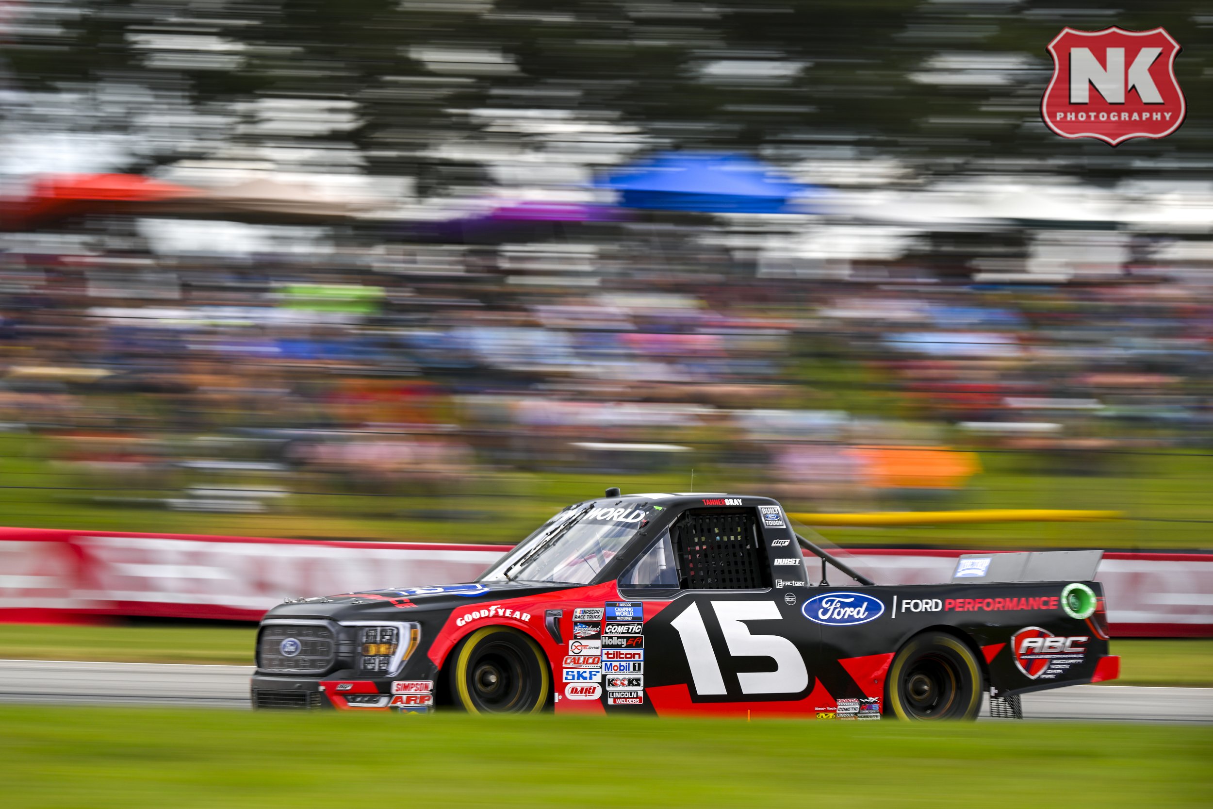  Tanner Gray - Team DGR - Ford Performance/ABC Ford F-150 - Mid-Ohio - NASCAR - Camping World Trucks - 2022