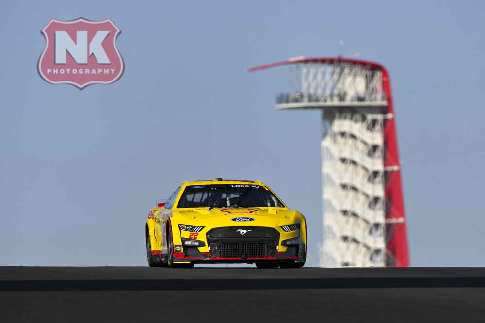 #22: Joey Logano, Team Penske, Shell Pennzoil Ford Mustang during the NASCAR Cup Series EchoPark Automotive Grand Prix at the Circuit of The Americas