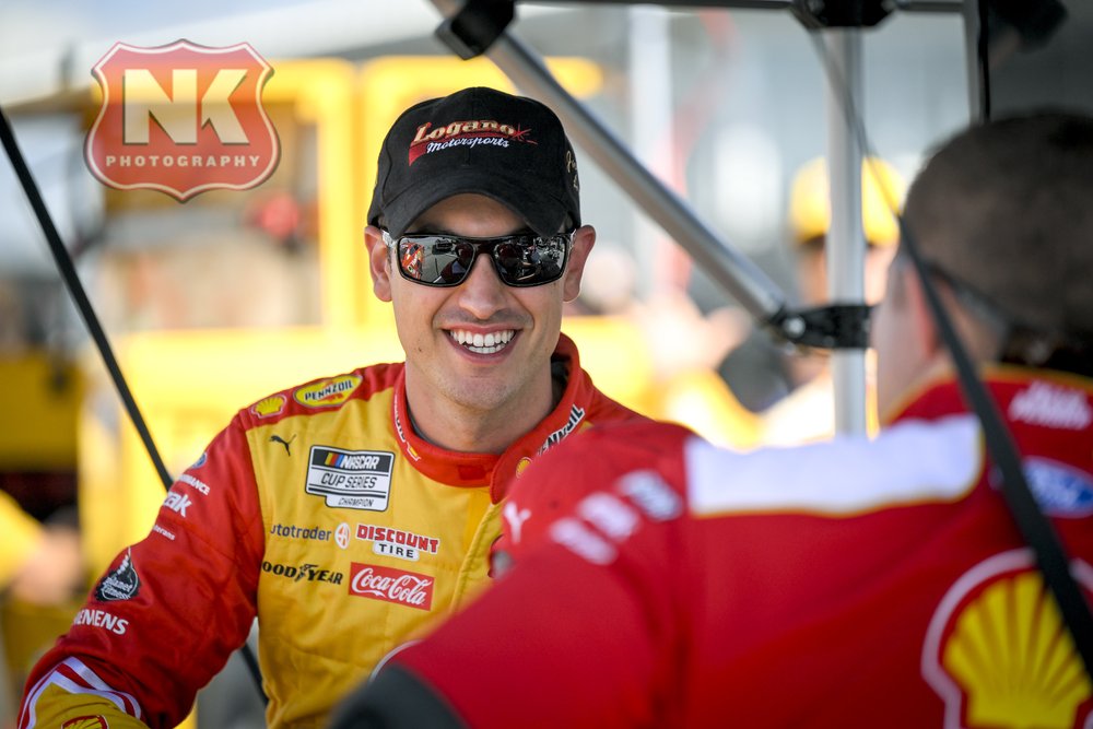 #22: Joey Logano, Team Penske, Shell Pennzoil Ford Mustang during the NASCAR Cup Series  Goodyear 400 at Darlington Raceway