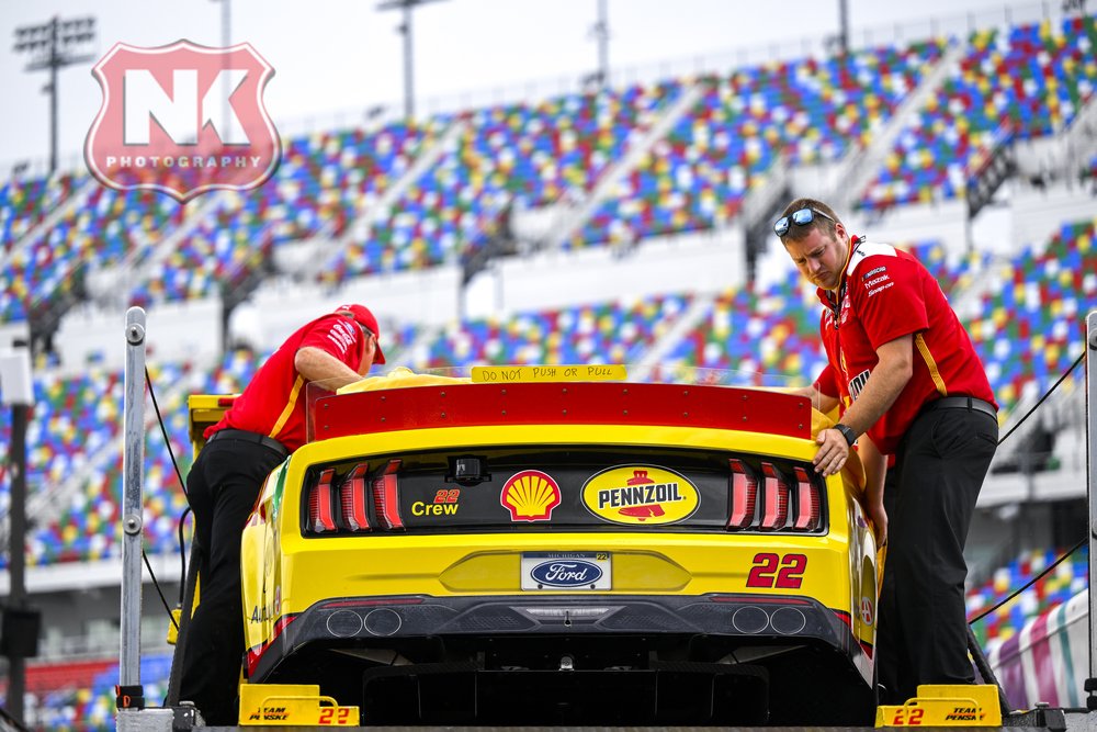 #22: Joey Logano, Team Penske, Shell Pennzoil Ford Mustang during the NASCAR Cup Series  Coke Zero Sugar 400 at Daytona International Speedway