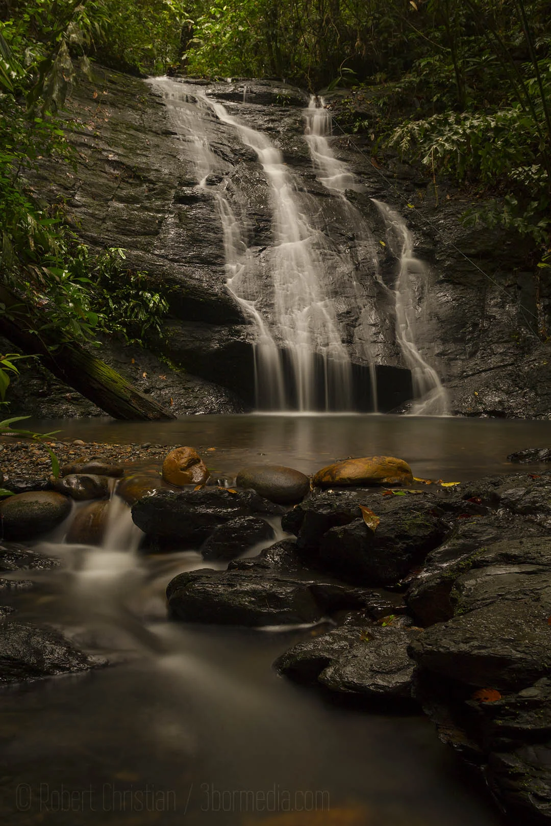 One of the streams downriver a little from Ulu Ulu.