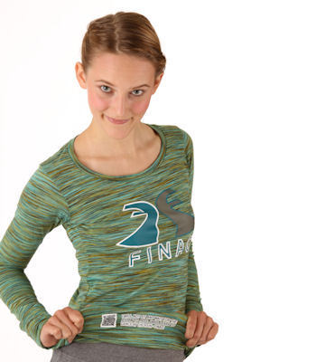 e3402 long sleeve space dye tee