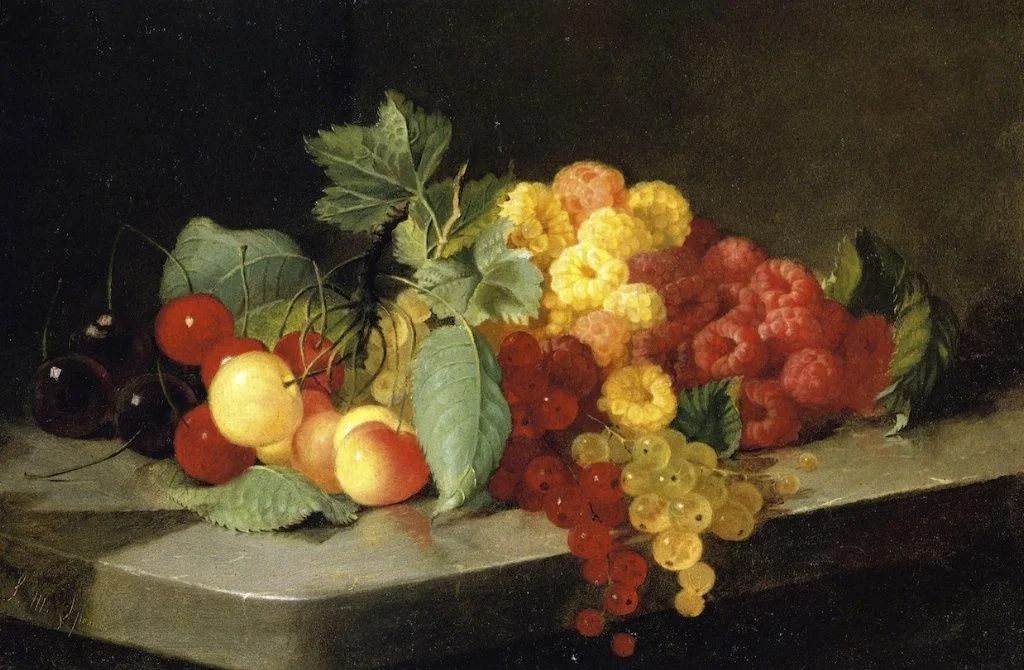 Still Life with Berries and Currants (!859 - 1860)