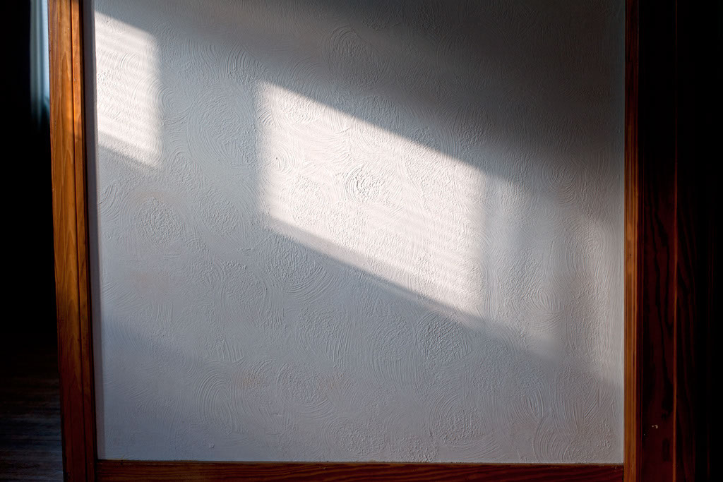 Afternoon Light on Landing Wall