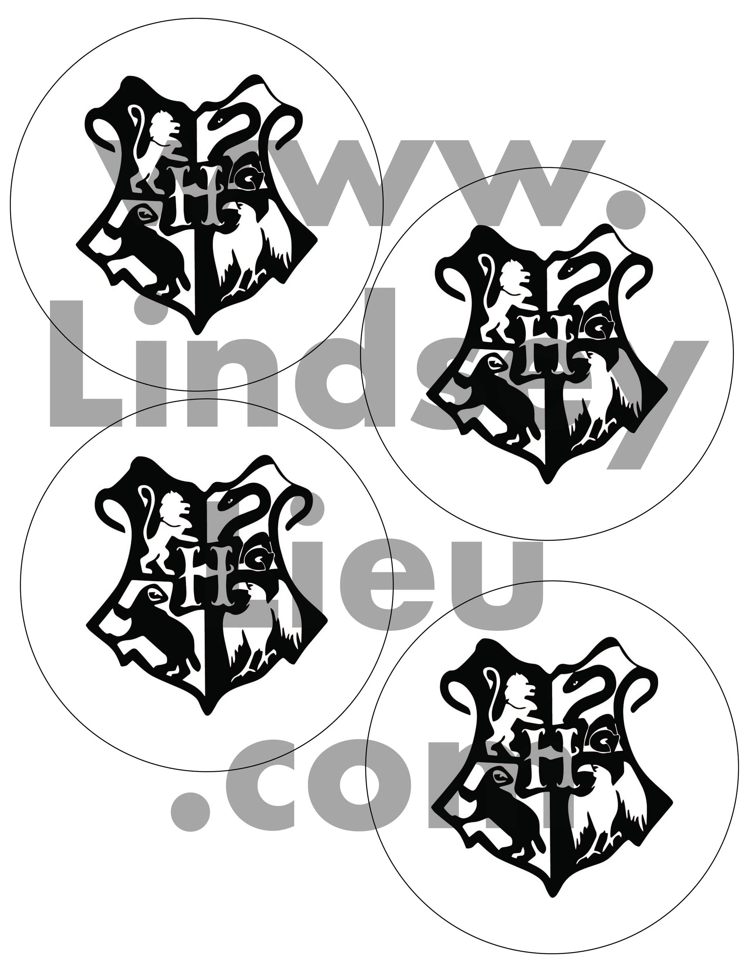harry potter printables digital download lindsey lieu