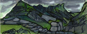 Nerys Levy, Pen-y-Pass 1, Snowdonia, Wales