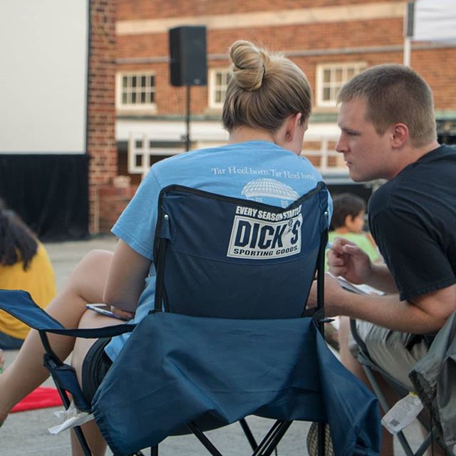 Movies Under the Stars is back! This Thursday, we're showing Coco with bilingual storytime before the movie! More information on our website!
@chapelhillgov
@chcommunityarts
#downtownchapelhill #meetdowntown #free #kidfriendly #coco #bilingual #outdoormovie