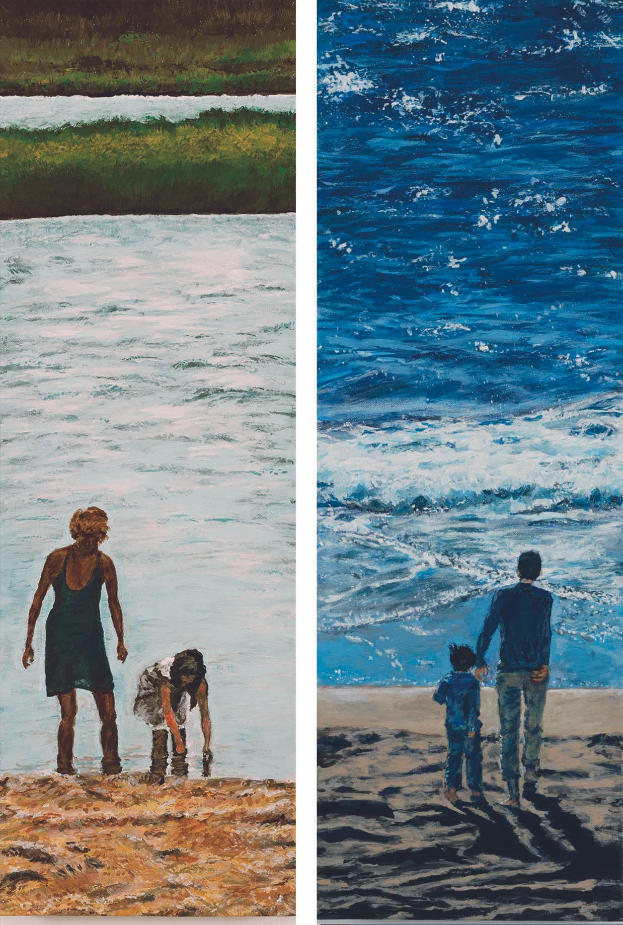 Eleanor Gilpatrick Left: Afternoon Beach Right: Together