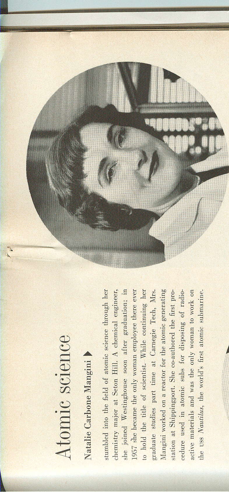 article from mademoiselle magazine in 1959 2.tif