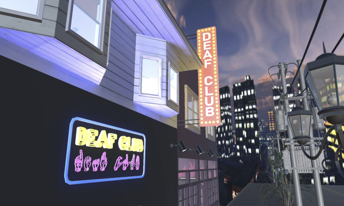 Deaf Club in the Metaverse