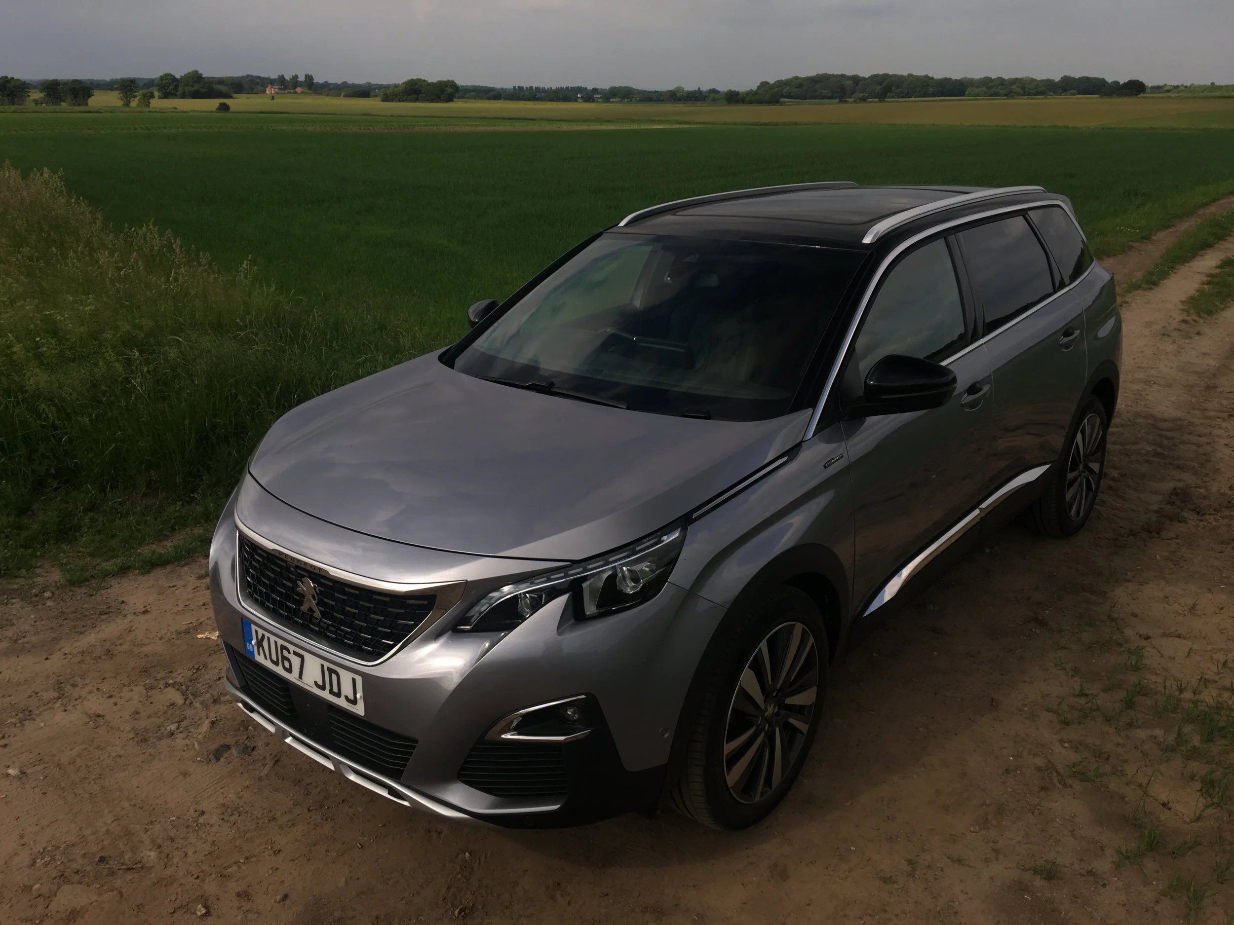 The rather smart Peugeot 5008