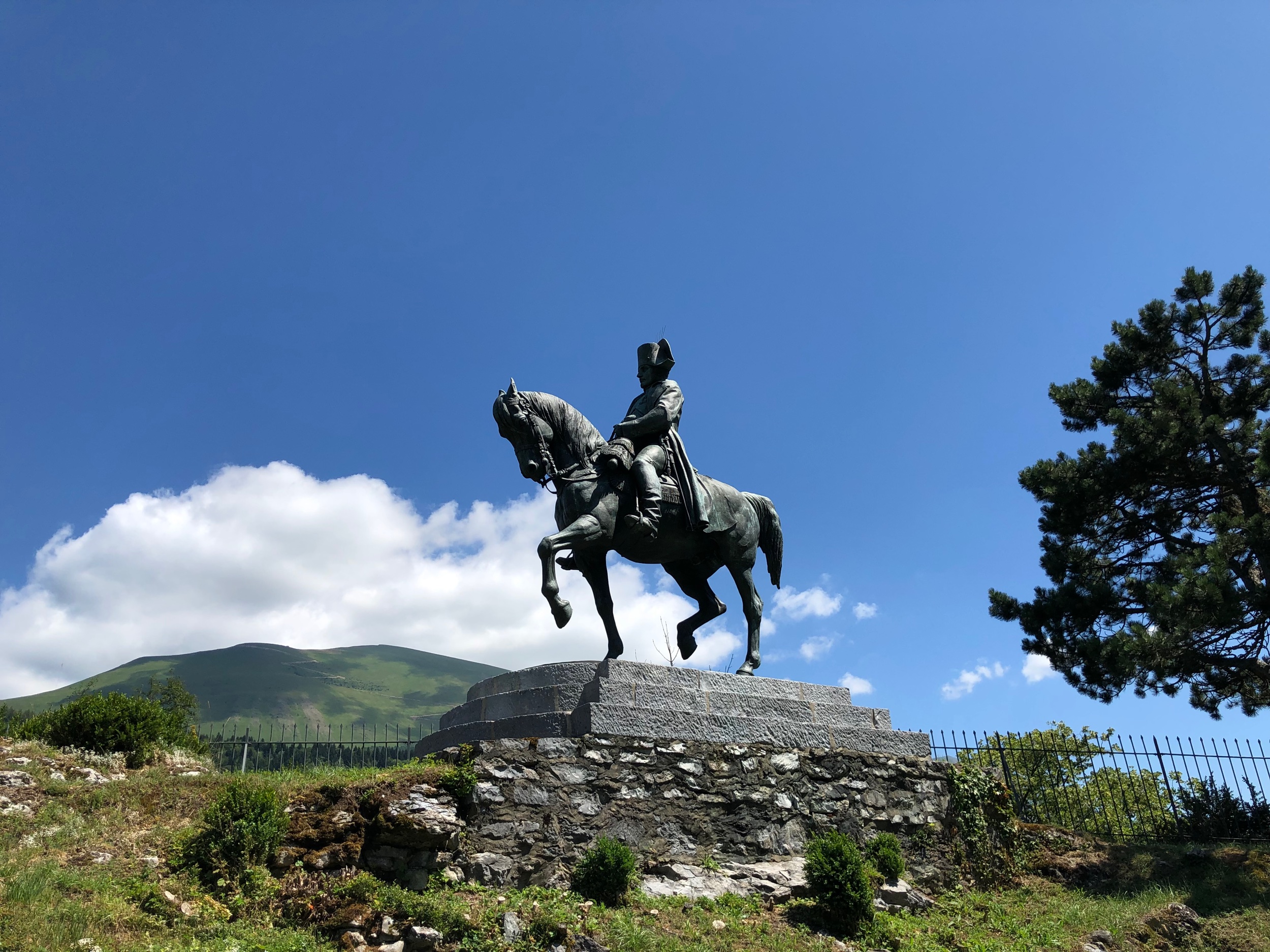 Statue of Napoléon I at Laffrey