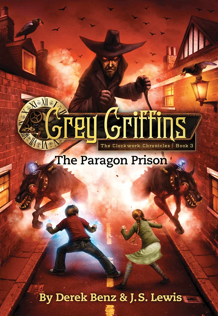 Grey Griffins: The Paragon Prizon by Derek Benz & J.S. Lewis Designed by Ben Mautner for Little, Brown Illustrated by Vincent Chong