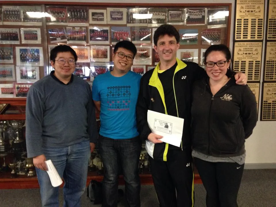 Simon Yeo, Andy Lo, Paul Godden and Steph Jong Photo courtesy of: Michelle Au © 2014