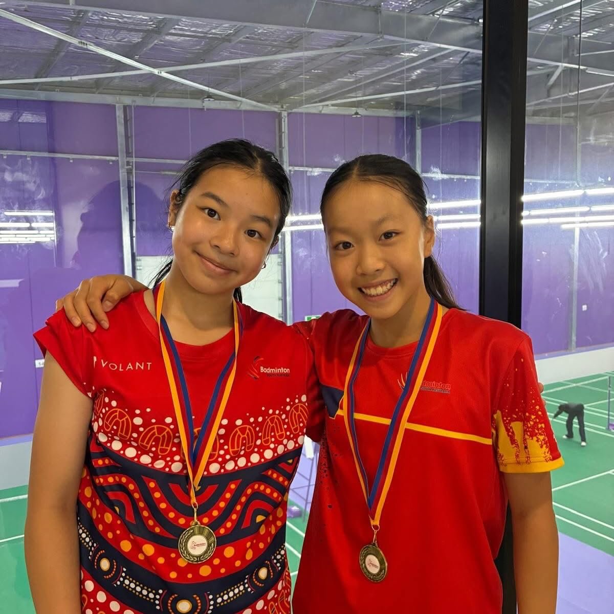 Amazing results from Sturt juniors at the U15 and U19 State Championships!!! 👑 👑 

U15 
GD - Rebecca Qian &amp; Clara Tay 🥇 
GD - Hailey Lee &amp; partner 🥈 
BD - Neville Tan &amp; partner 🥇 
BD - Dylan Tsang &amp; Harper Zeng 🥈 
XD - Emily Mia