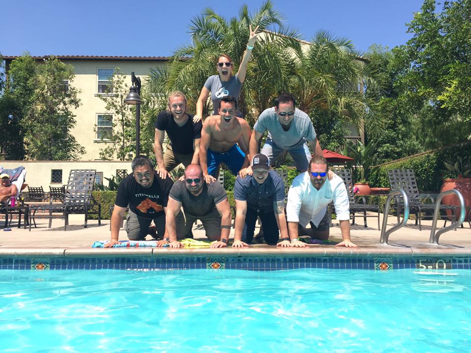 Bottom left: Ning Wong, Me, Brady Puryear, Paul Von Rieter. Middle left: Douglas Polle, Tim King, Brian Carter. Top: Kate Noelle
