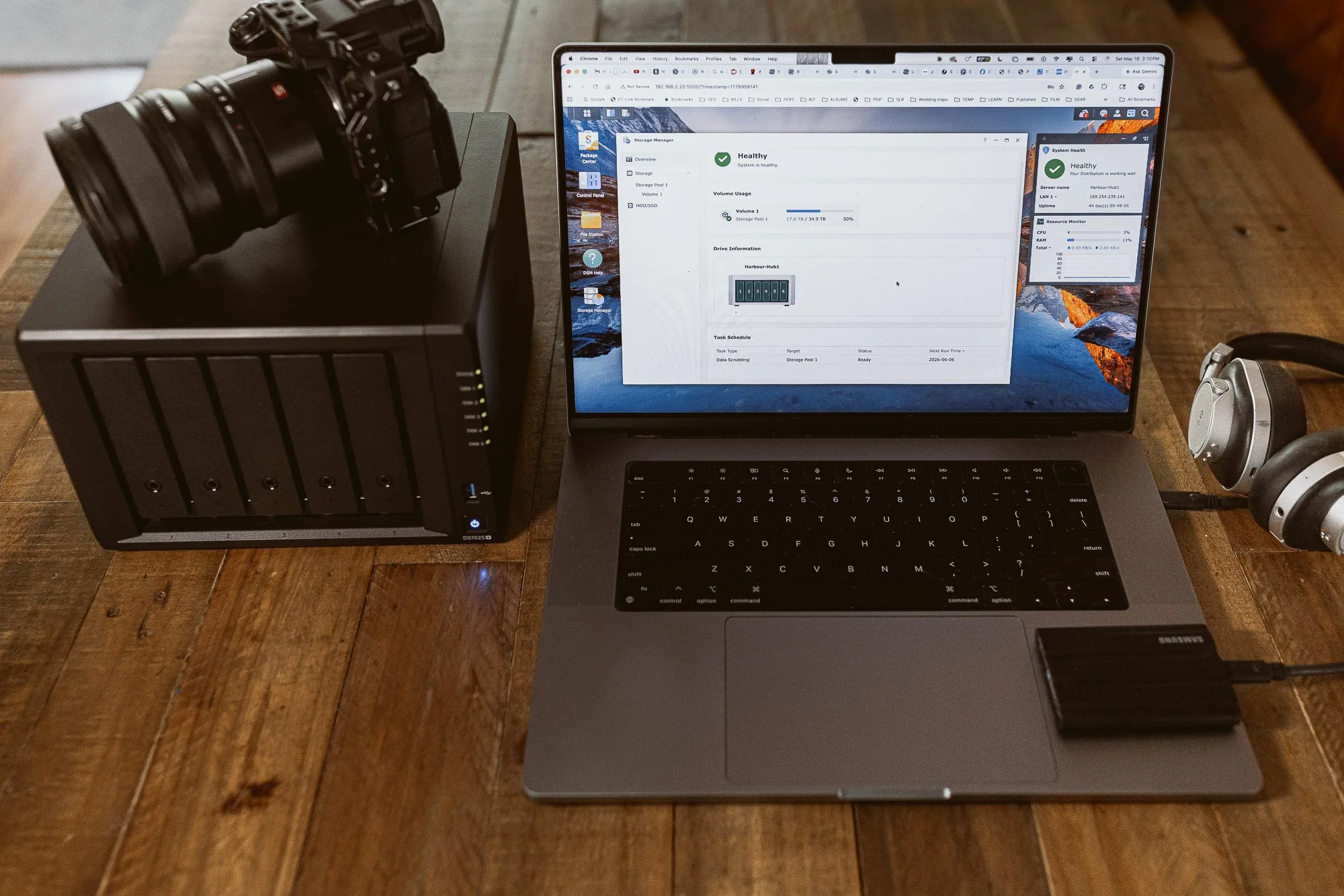 A Real Backup Solution: The Synology DS1525+ for Photographers &amp; Filmmakers