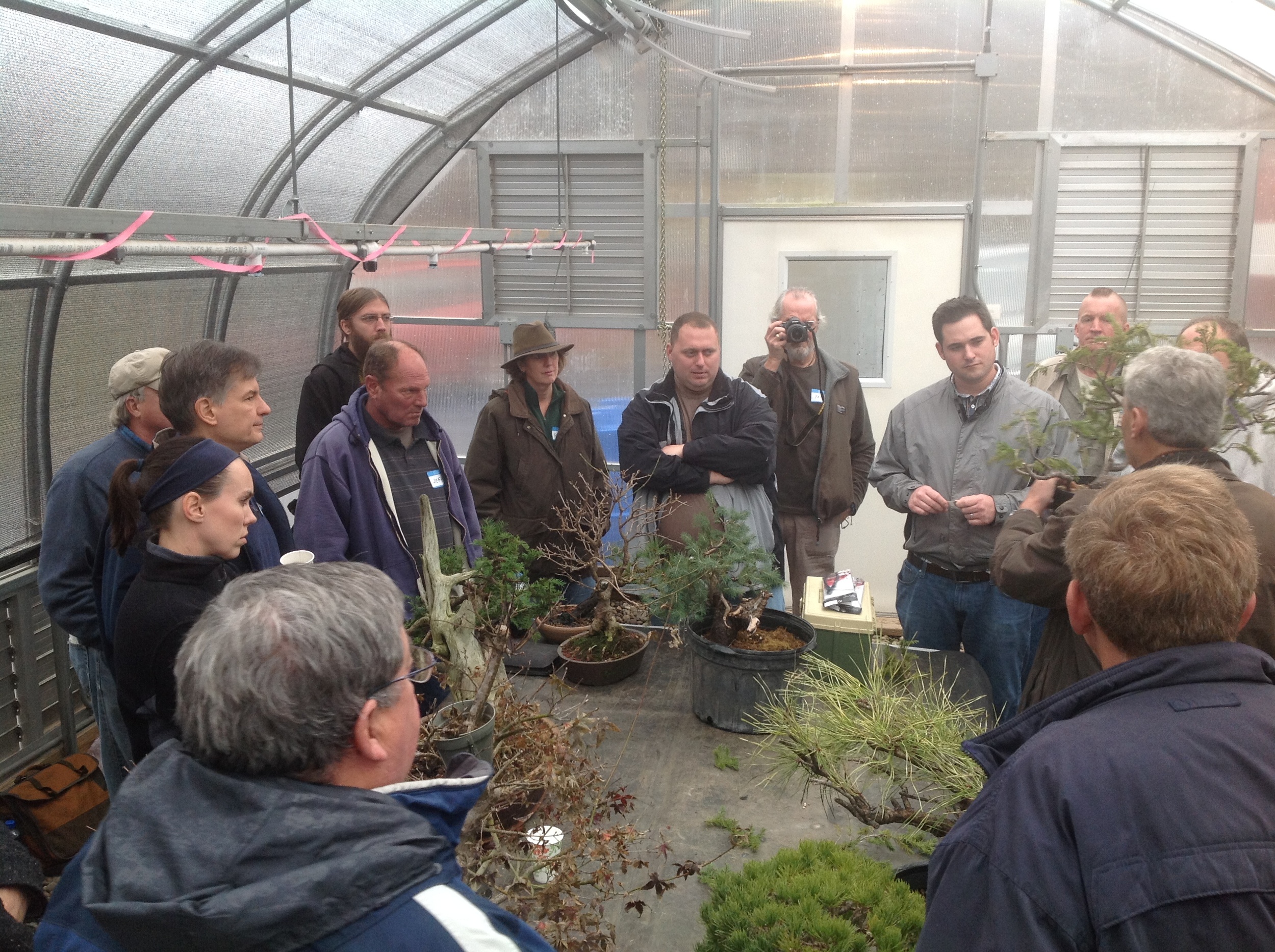   This 3 day study was conducted at Nature's Way Bonsai studio, greenhouses &amp; outdoors in the growing areas.  