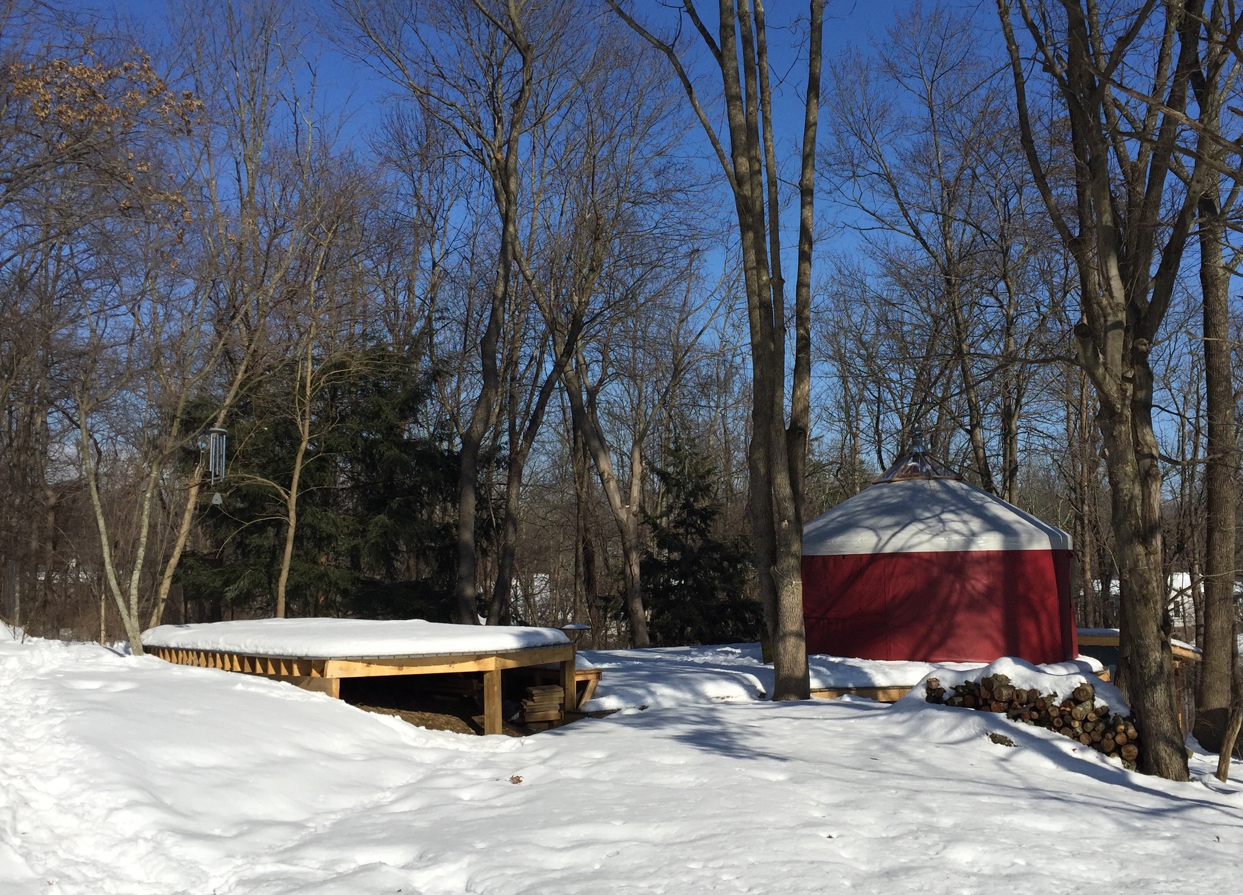 Yurt's First Winter