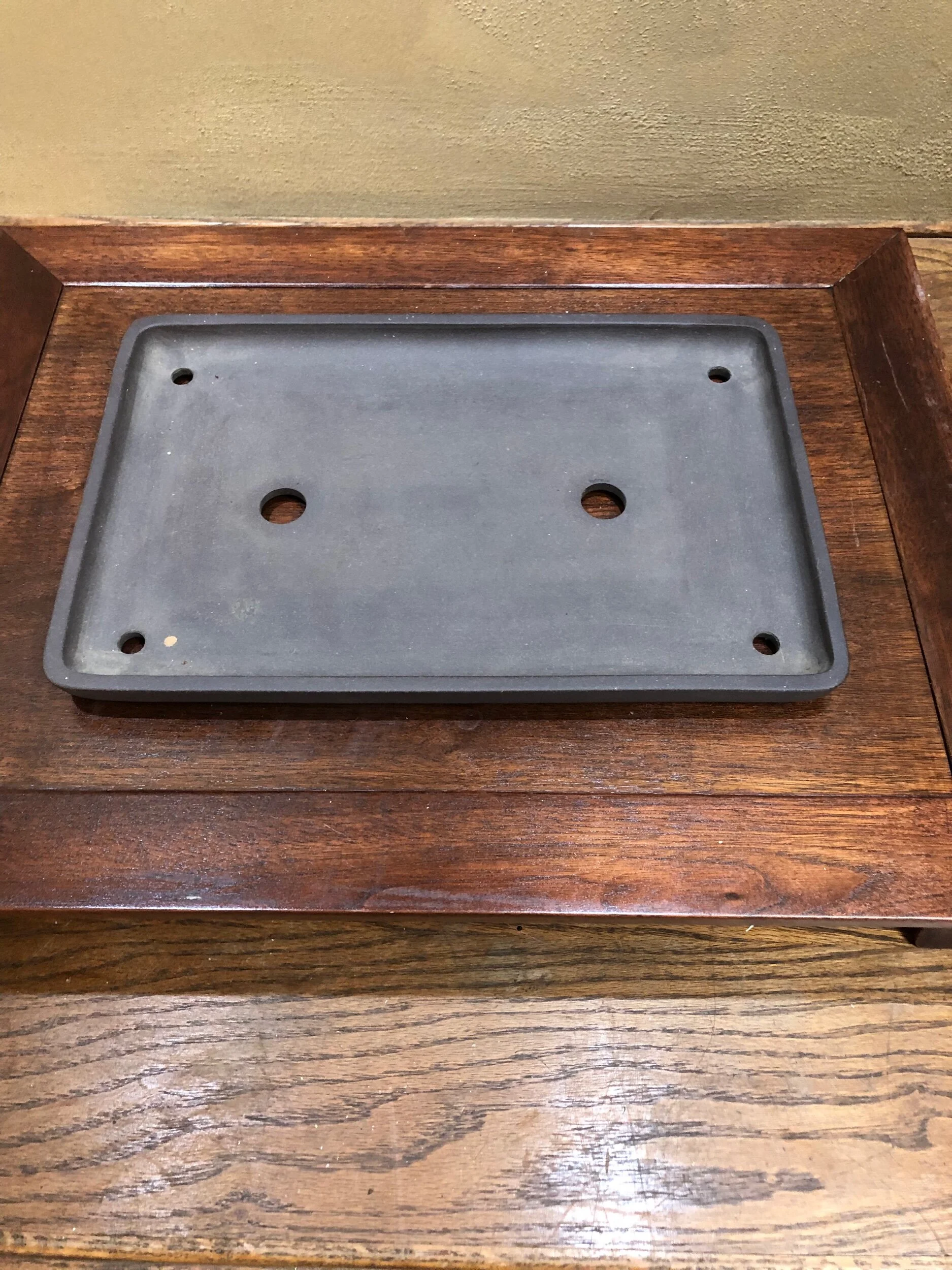 Bonsai Pot #222 Bizen Japan — Nature's Way Nursery