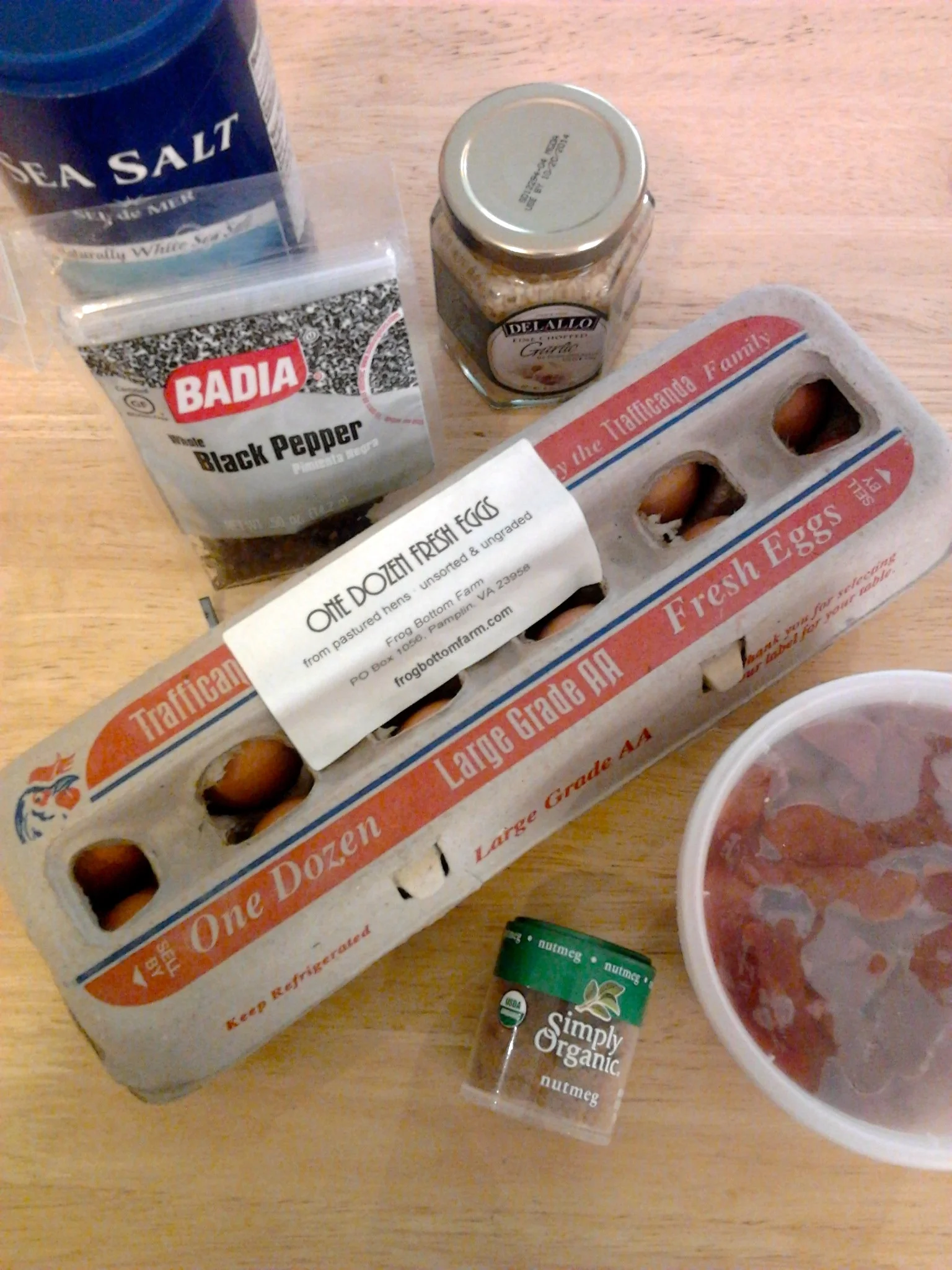 Paté ingredients from Little House