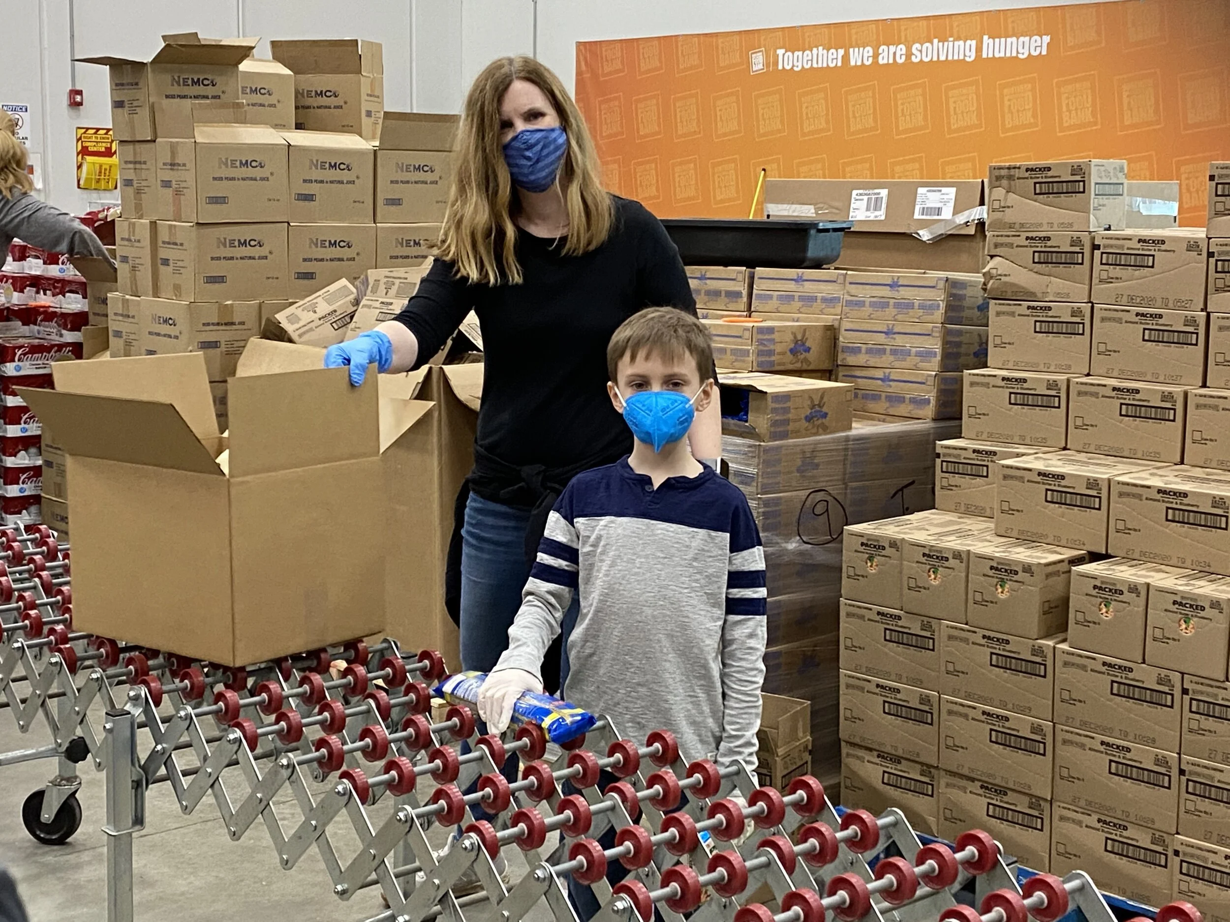 Northern IL Food Bank Volunteering