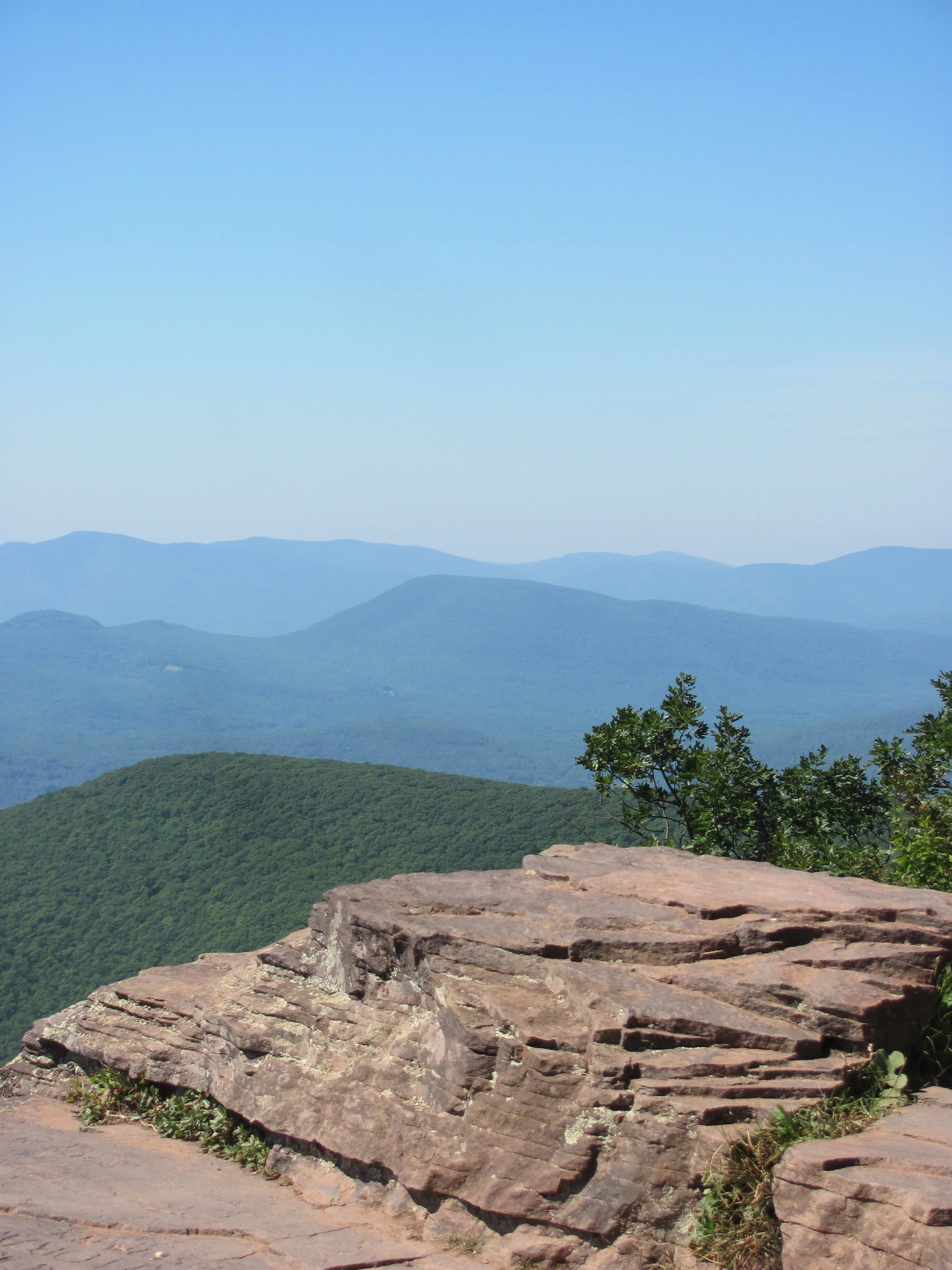 Here's some, now! This is a shot from the top of Overlook Mountain (R). 