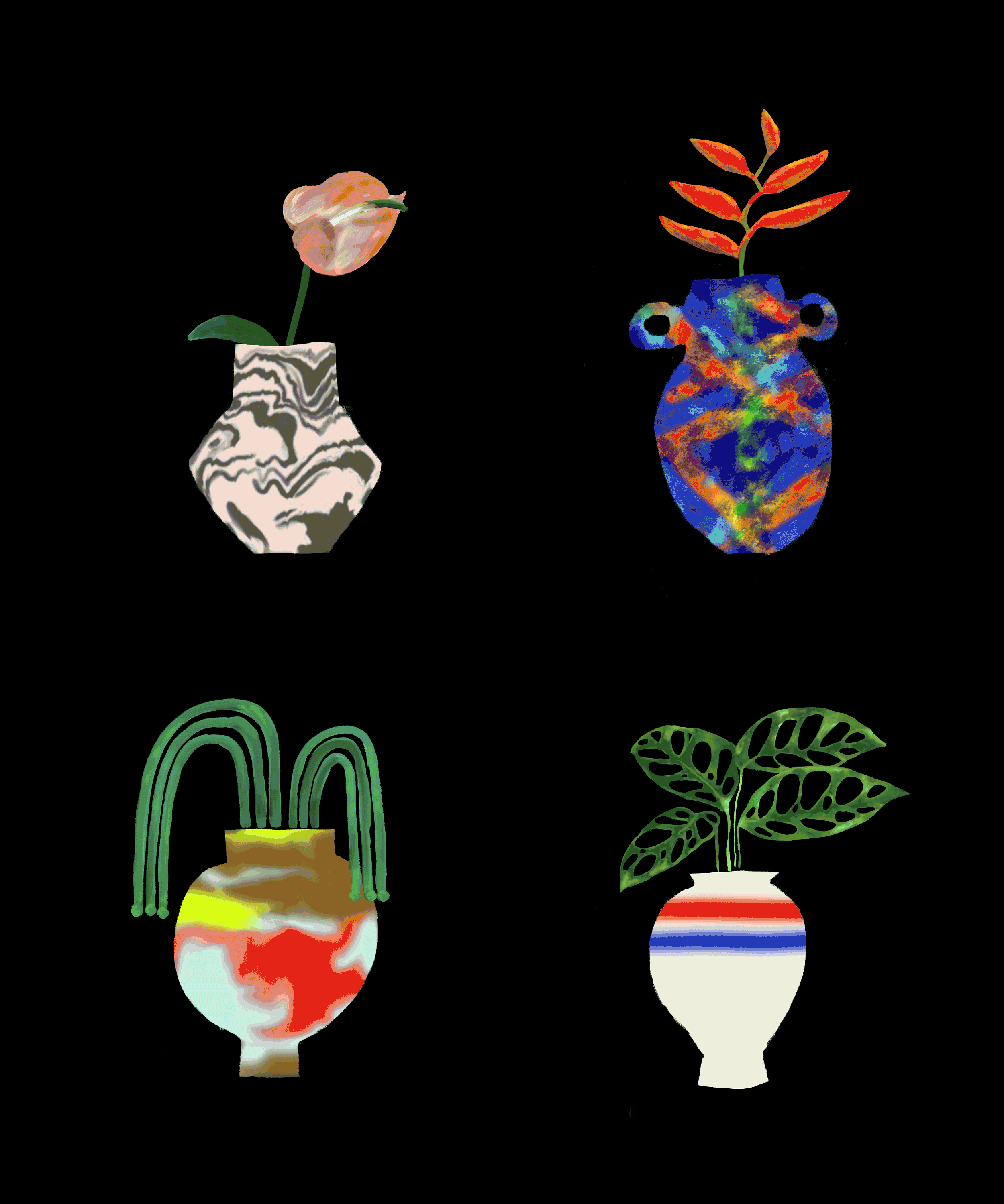 ChristieLiberatore_PotsandPlants_NFT_GifSet.gif
