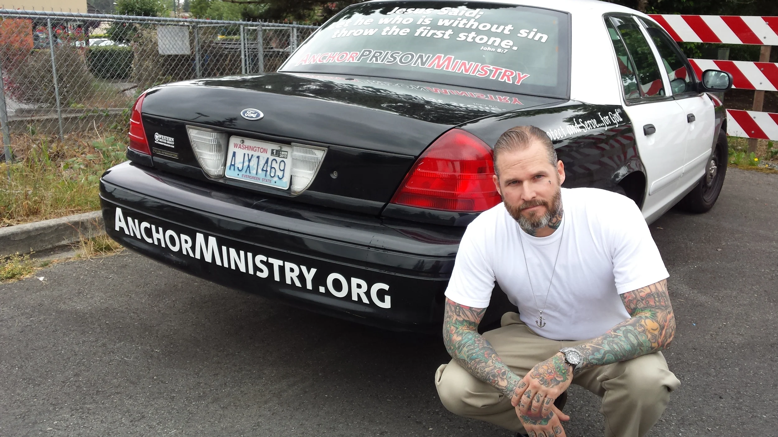 John Ewell founded the nonprofit Anchor Ministry four years ago to reach out to inmates at area prisons. — Image Credit: Courtesy Photo