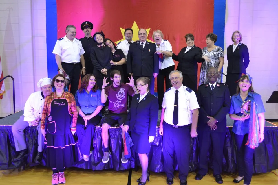The cast of "Fighting On" More pictures can be found on the corps' facebook page.