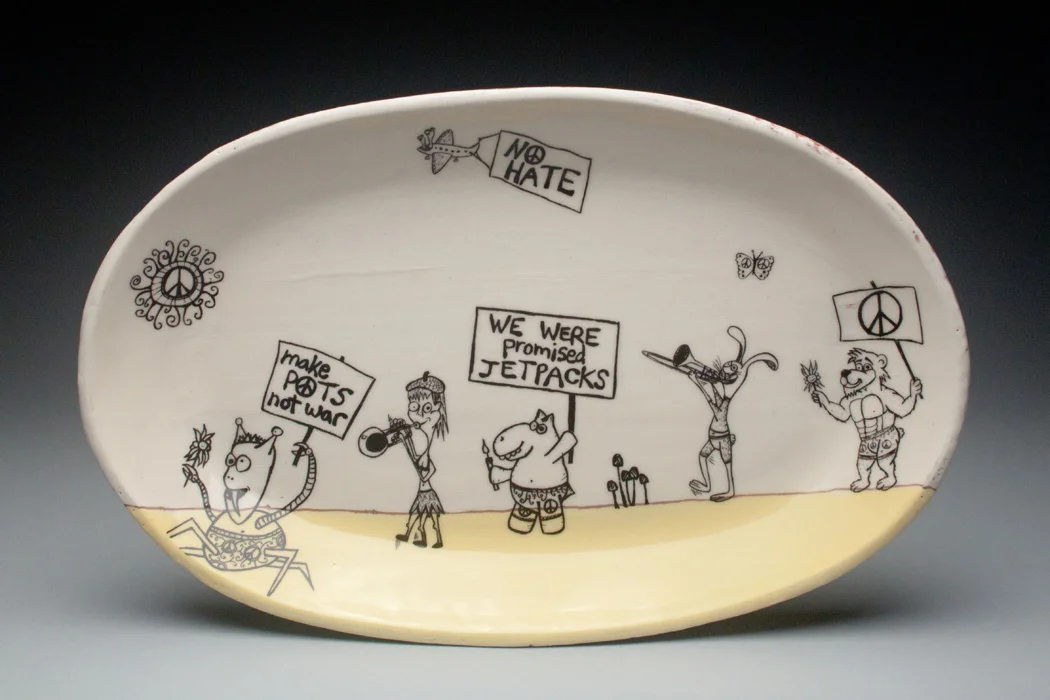 Tray 14” width, 1” tall $68
