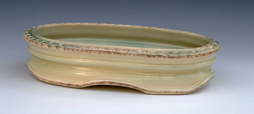 Planter – Server Clay 12” x 5” Sold 