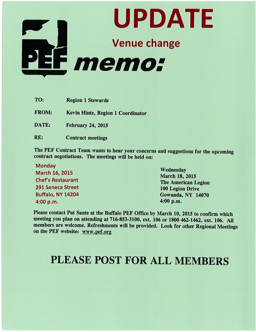 PEF Division 219