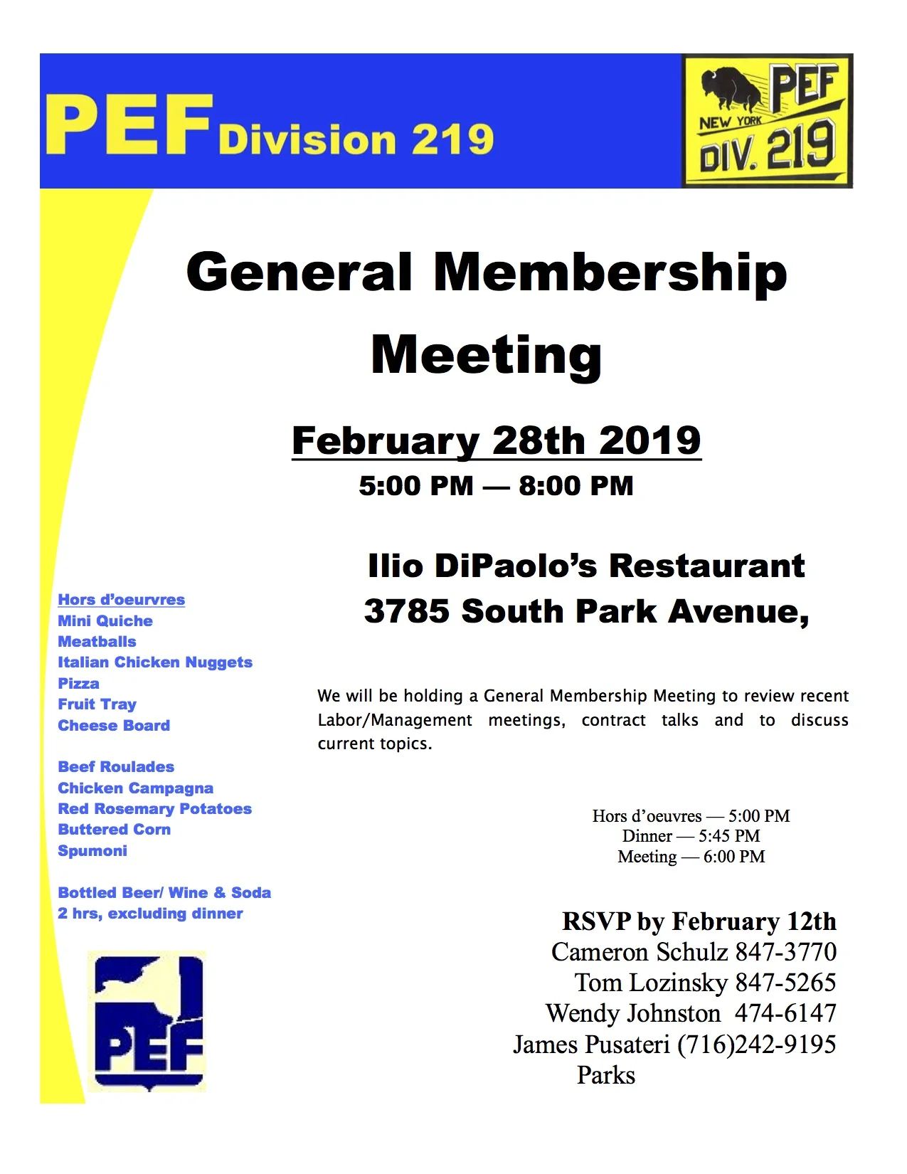 PEF Division 219