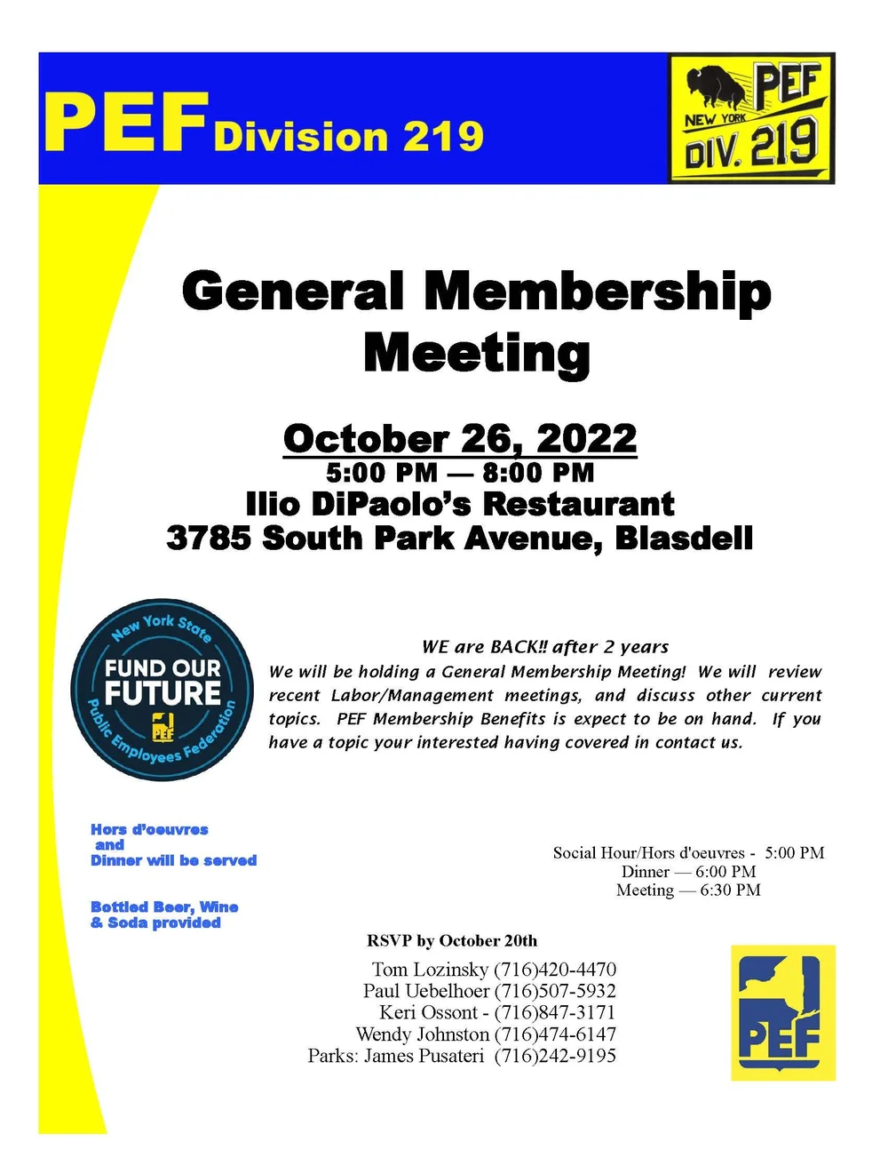 PEF Division 219