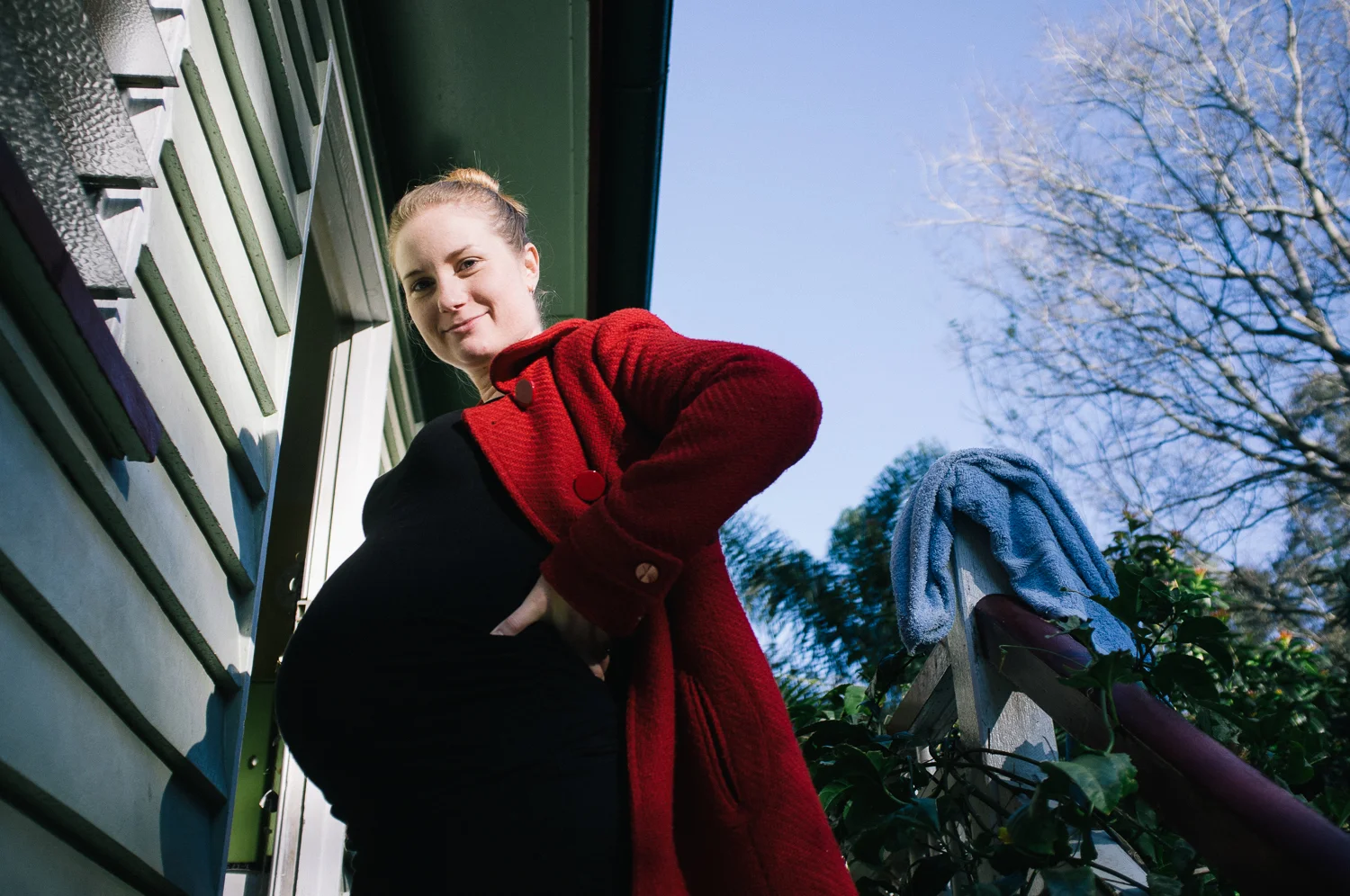 Last photo of Emma at the Taringa house. You can see the other changes coming...
