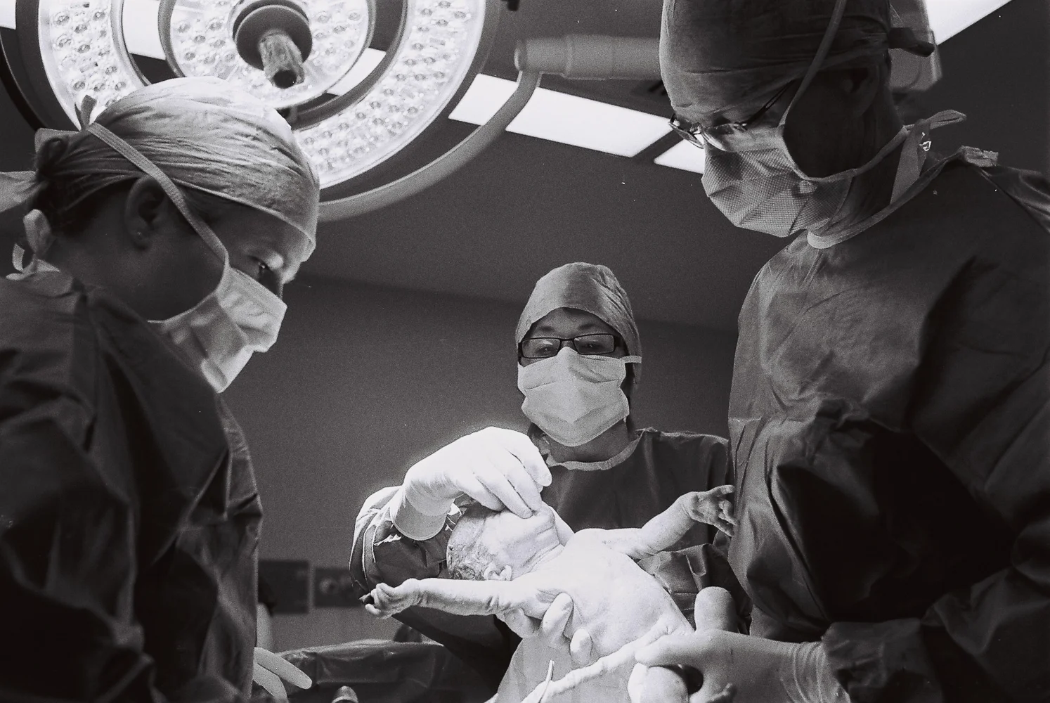 This is the Delta 400 preset on my Leica M6... had to post it because it's the best shot of Harry's birth.