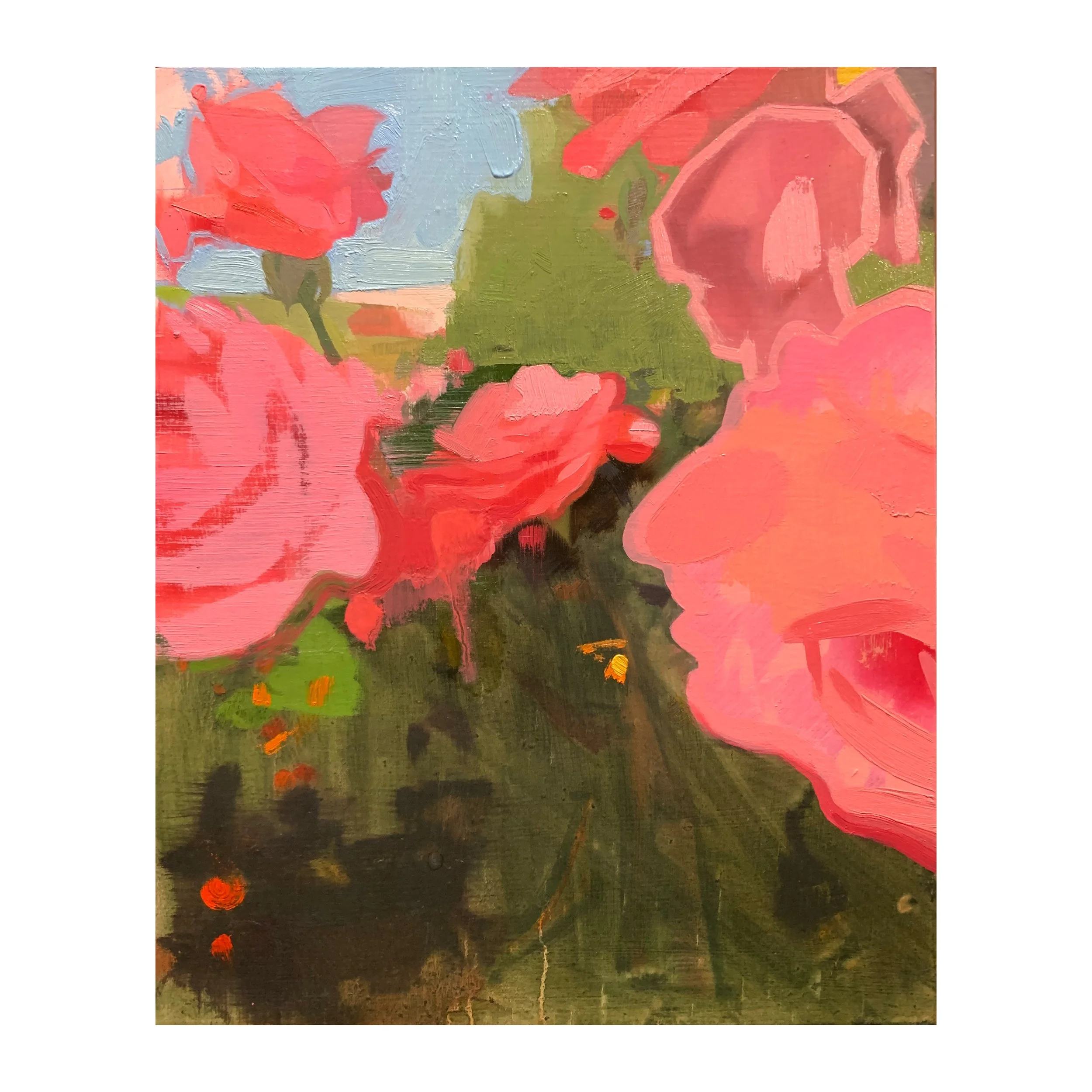 A Nine Place 2, oil on wood, 8"x12", $1200