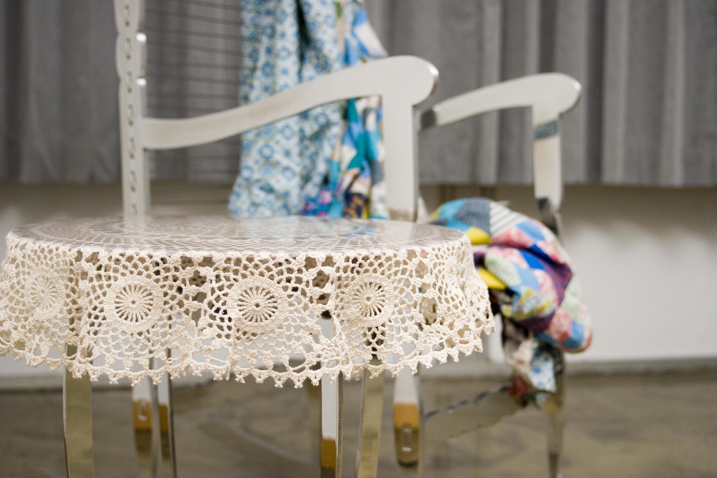 Detail of table and chair