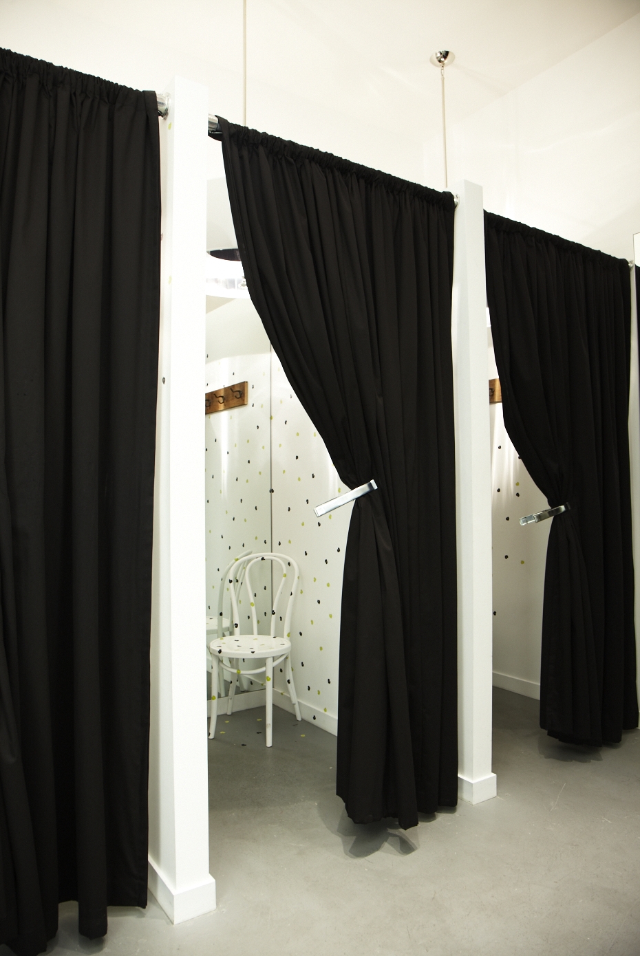 Fitting rooms