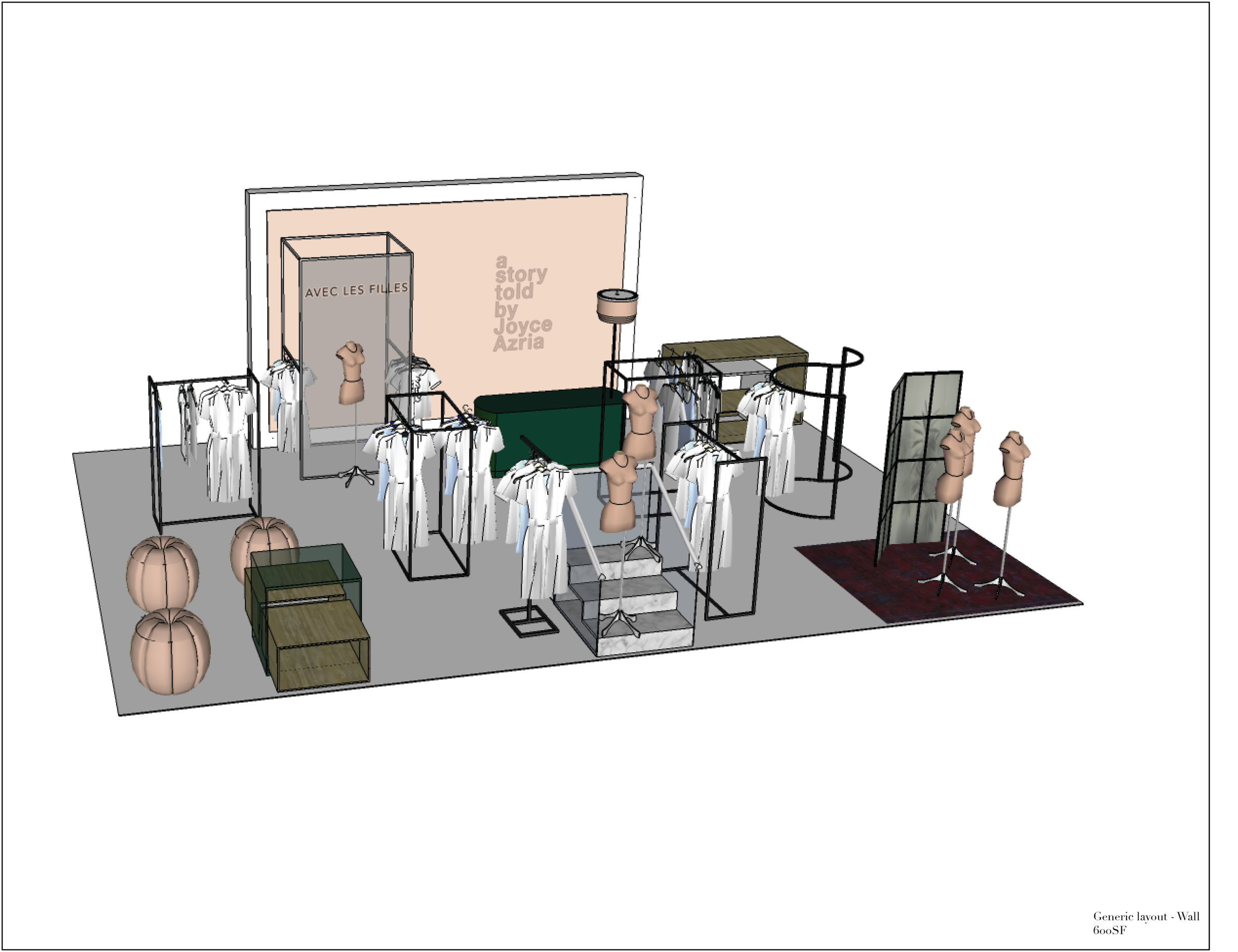 Shop Rendering - Wall